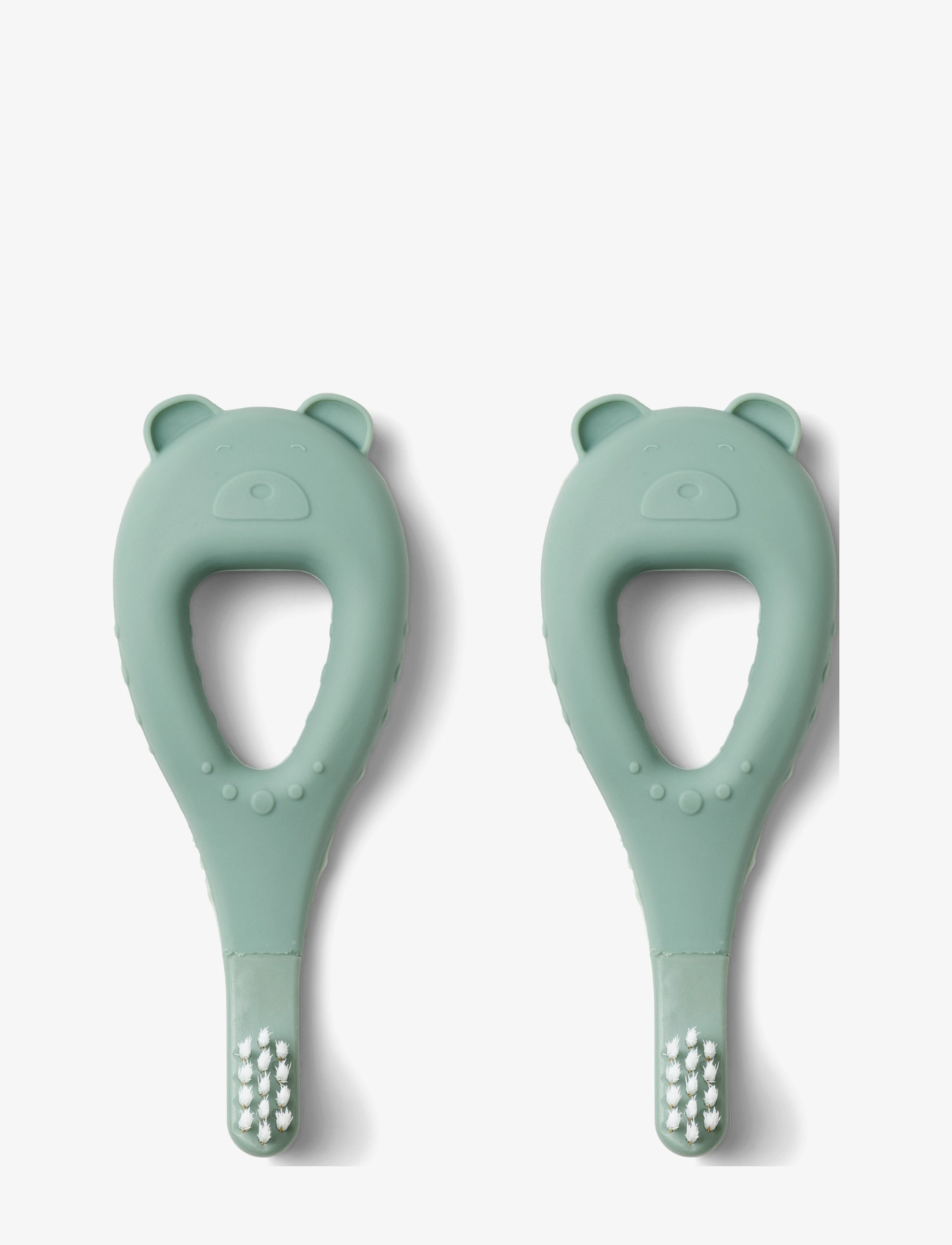 Liewood Janelle Bear Toothbrush 2-Pack, One Size, Health & Hygiene, Blau - Toothbrushes, Kinder