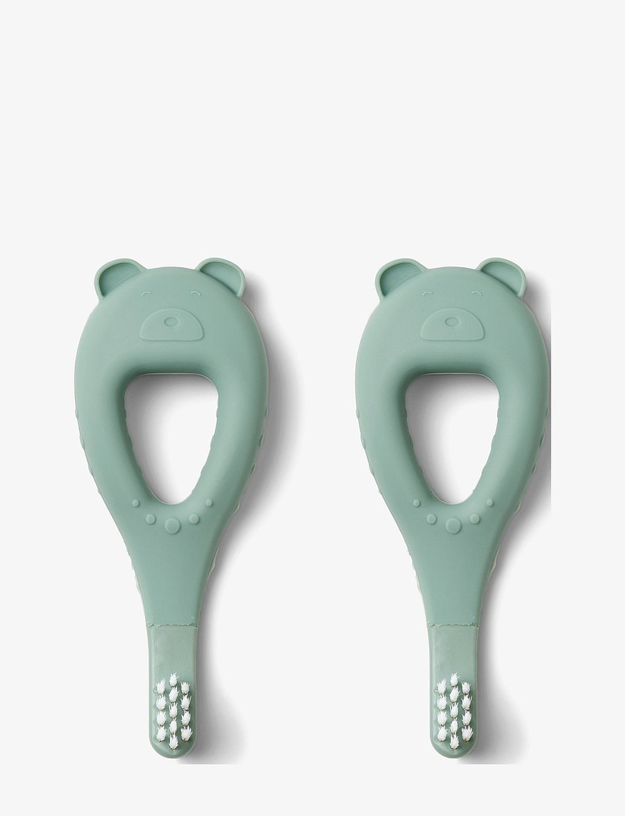 Liewood - Janelle Bear Toothbrush 2-Pack - zahnbürste - peppermint - 0