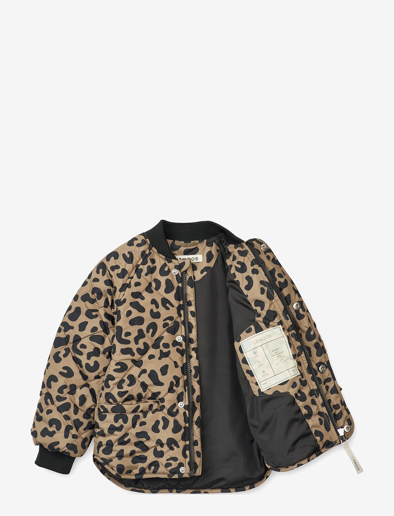 Liewood - Anniston Thermo Set - leo oat / black panther - 1