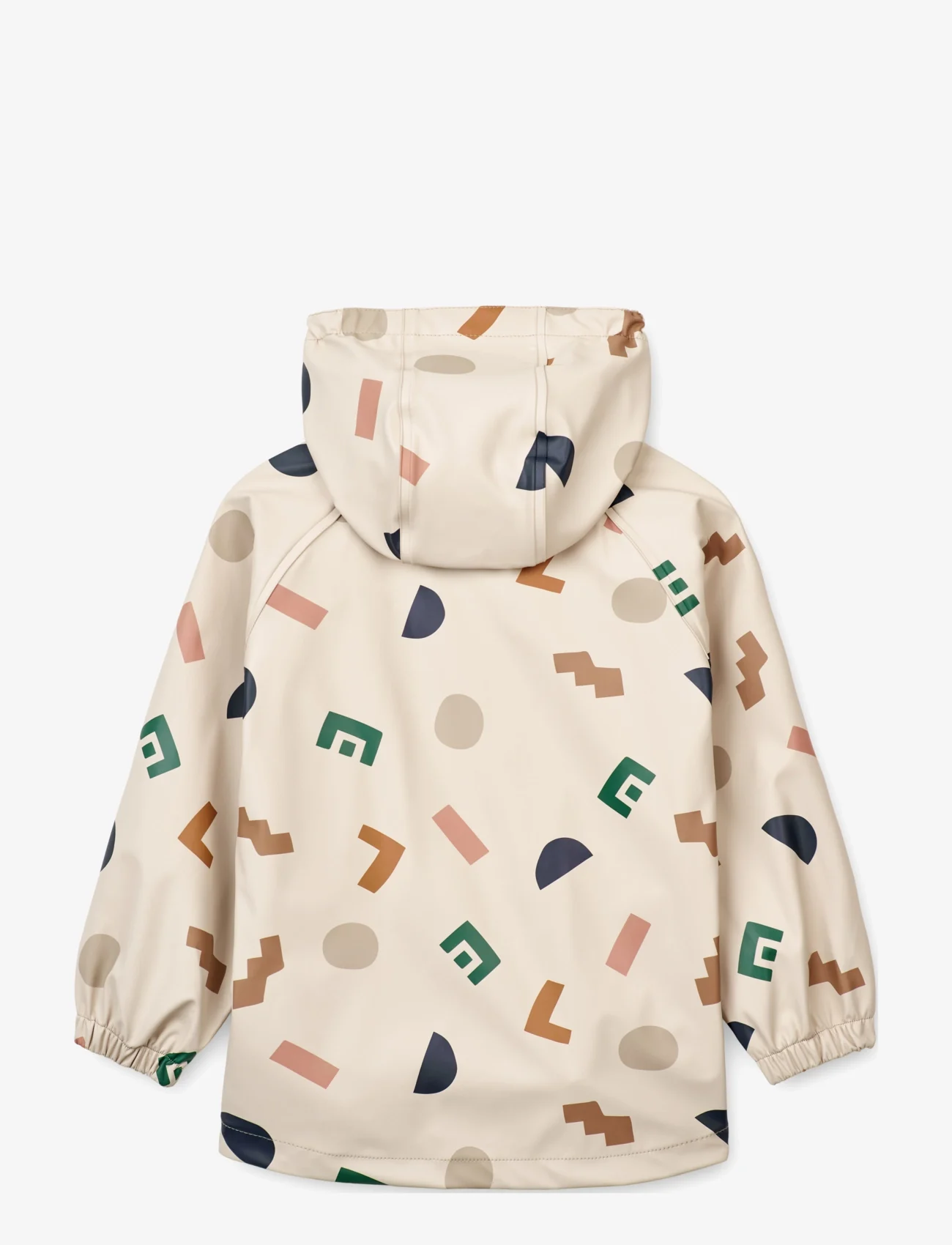 Liewood - Moby Printed Rainwear Set - drabužiai nuo lietaus - graphic alphabet / sandy - 1