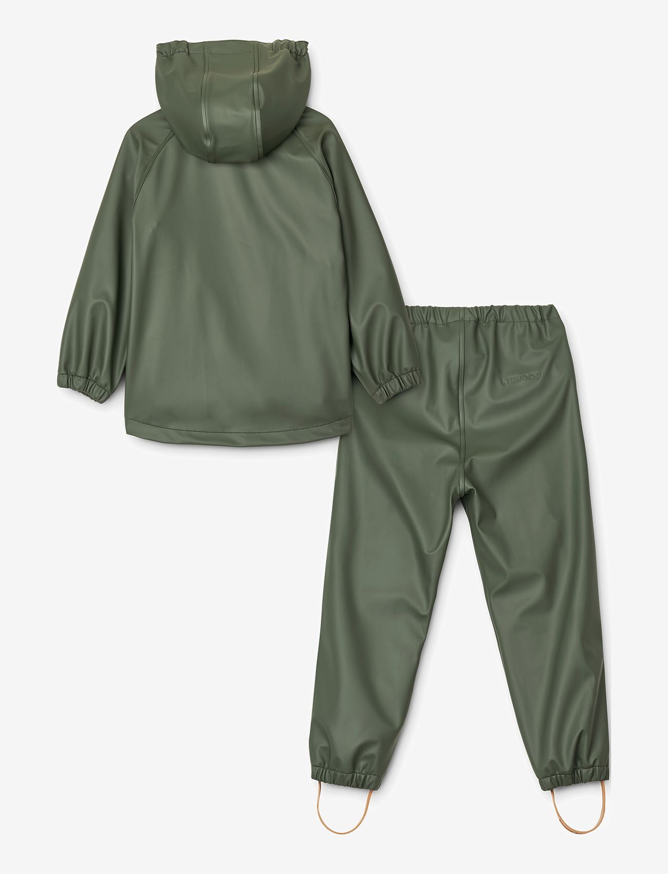 Liewood - Moby Rainwear Set - hunter green - 1