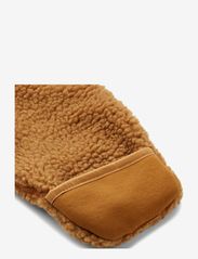 Liewood - Fraser Baby Pile Jumpsuit - fleece overalls - golden caramel - 4