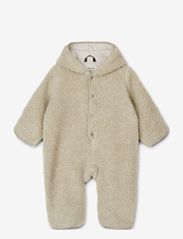 Liewood - Fraser Baby Pile Jumpsuit - fleece overalls - mist - 0