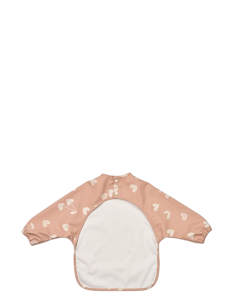Liewood - Merle Printed Cape Bib - långärmad haklappar - sweethearts / pale tuscany - 1