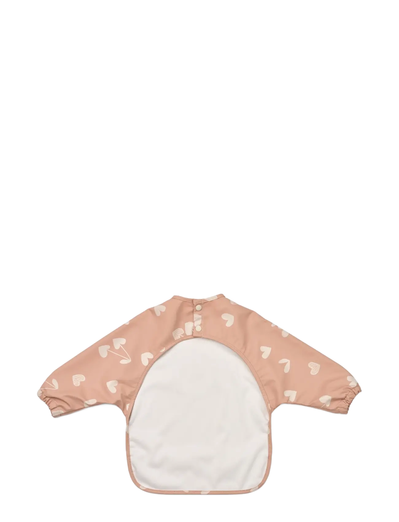Liewood - Merle Printed Cape Bib - pikkade varrukatega pudipõll - sweethearts / pale tuscany - 1