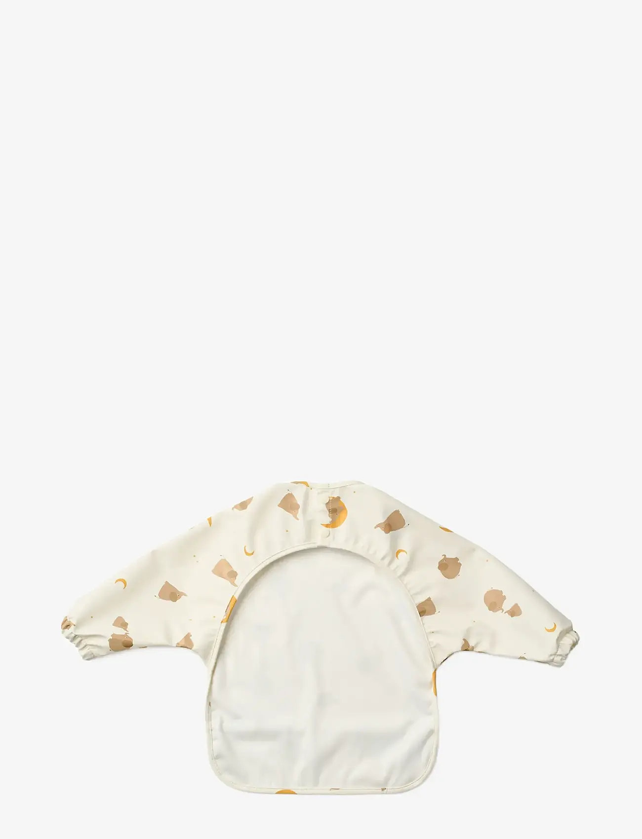 Liewood - Merle Printed Cape Bib - langarmlätzchen - elephant / creme de la creme - 1