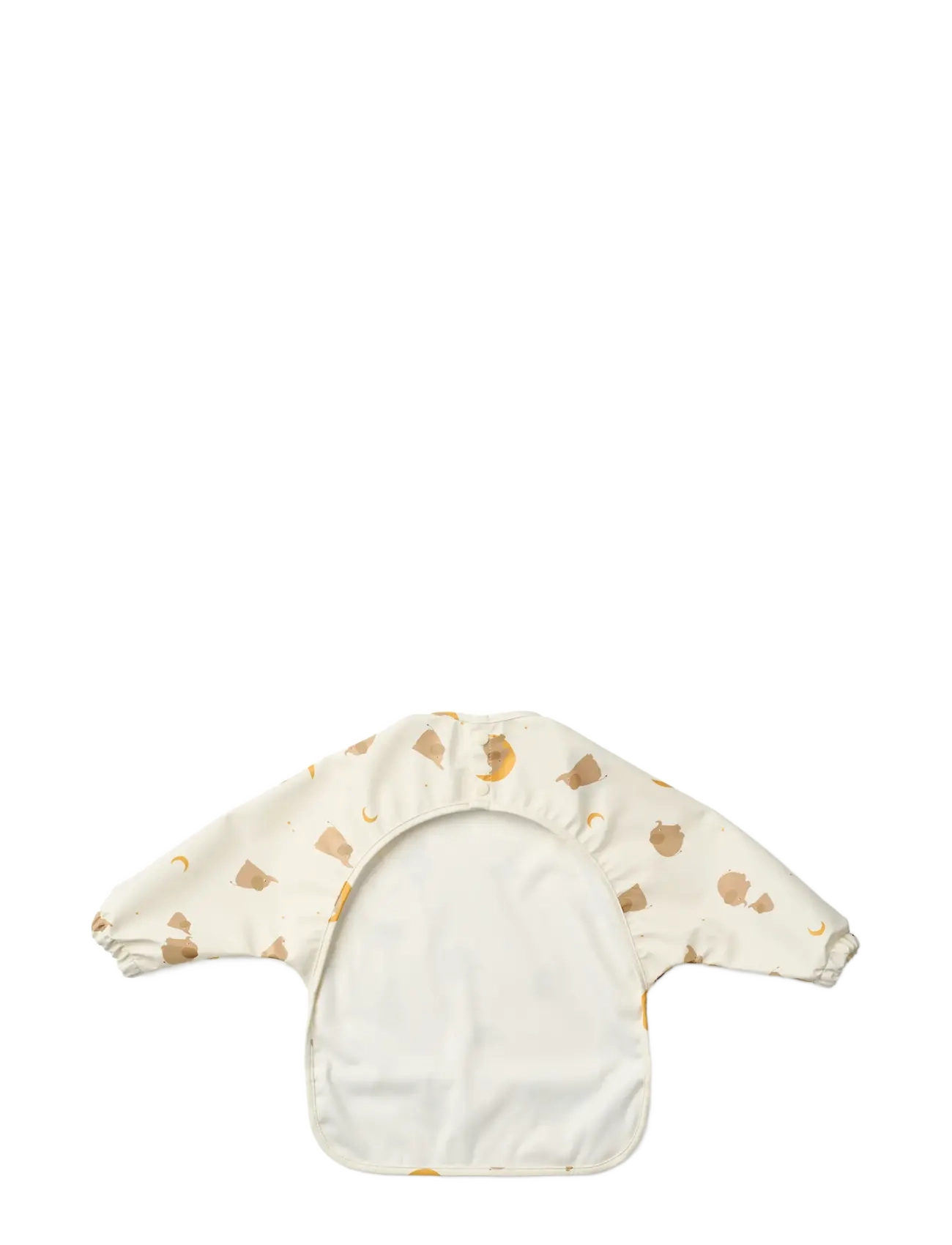 Liewood - Merle Printed Cape Bib - langarmlätzchen - elephant / creme de la creme - 1