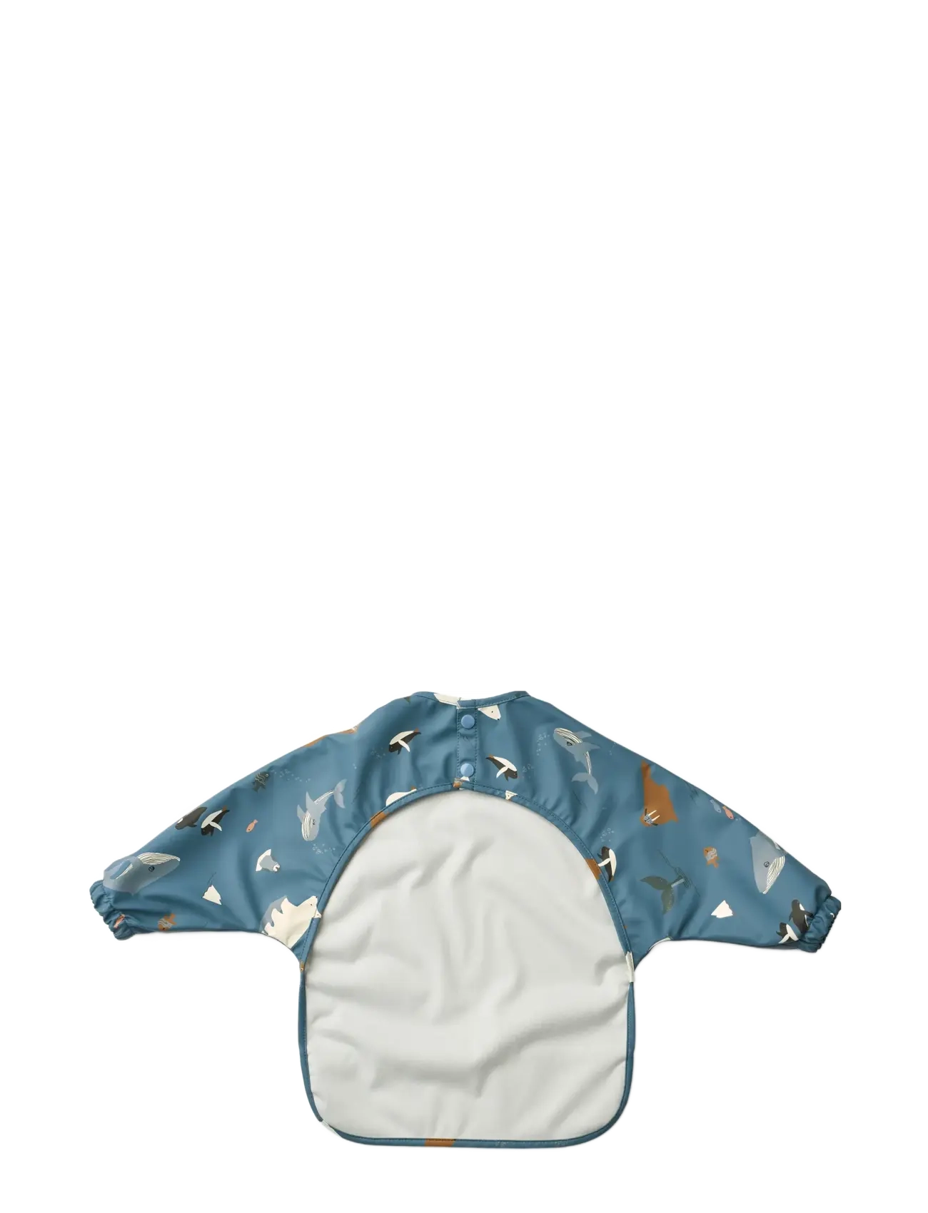 Liewood - Merle Printed Cape Bib - langarmlätzchen - arctic sea /  ocean view - 1