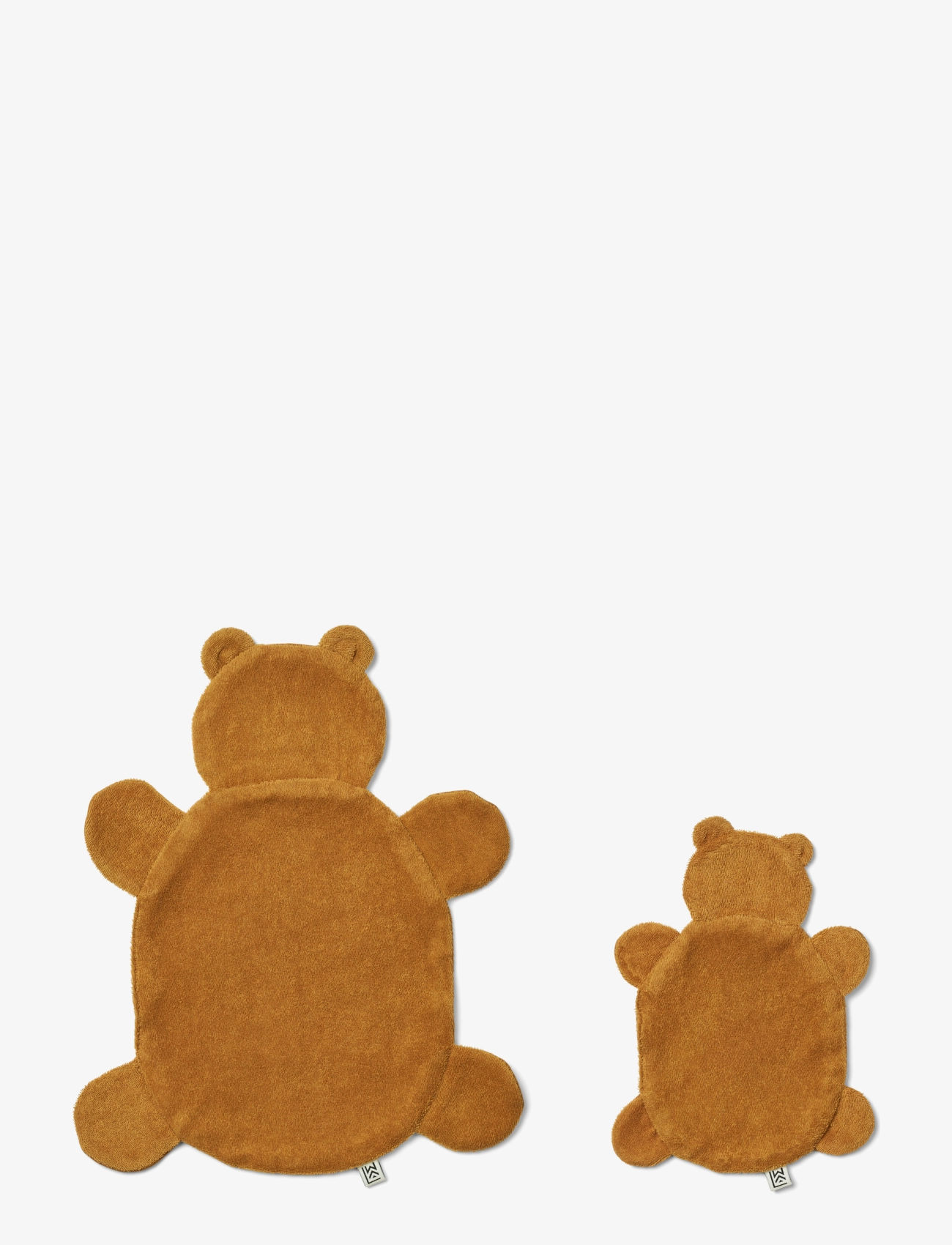 Liewood - Janai Cuddle Cloth 2-Pack - muslīna drānas - mr bear / golden caramel - 1
