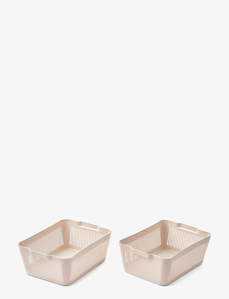 Liewood - Makeeva Basket L 2-Pack - aufbewahrungskörbe - sandy - 0
