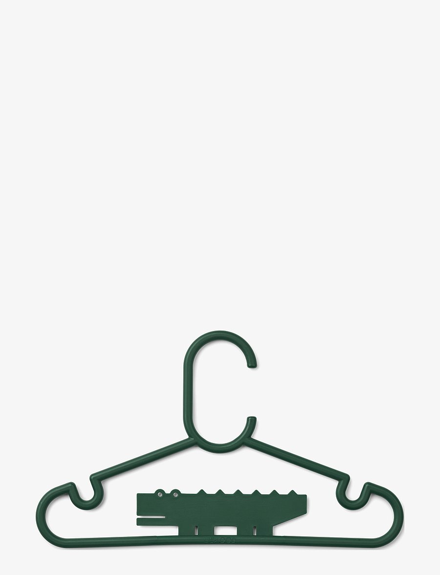 Liewood - Falton crocodile hanger 8-pack - haken und aufhänger - garden green - 0
