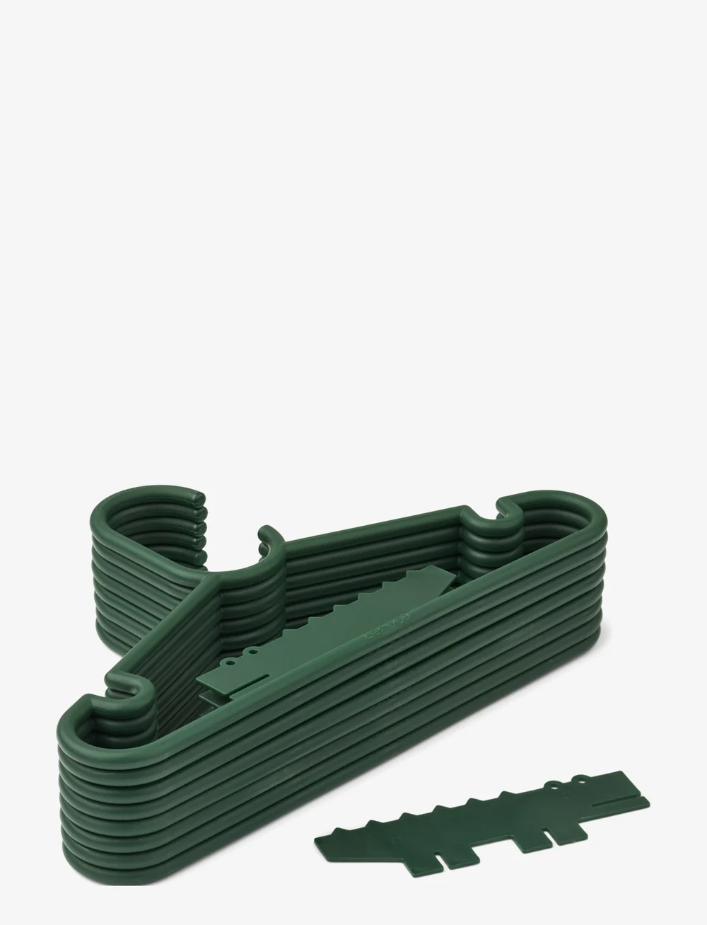 Liewood - Falton crocodile hanger 8-pack - haken und aufhänger - garden green - 2