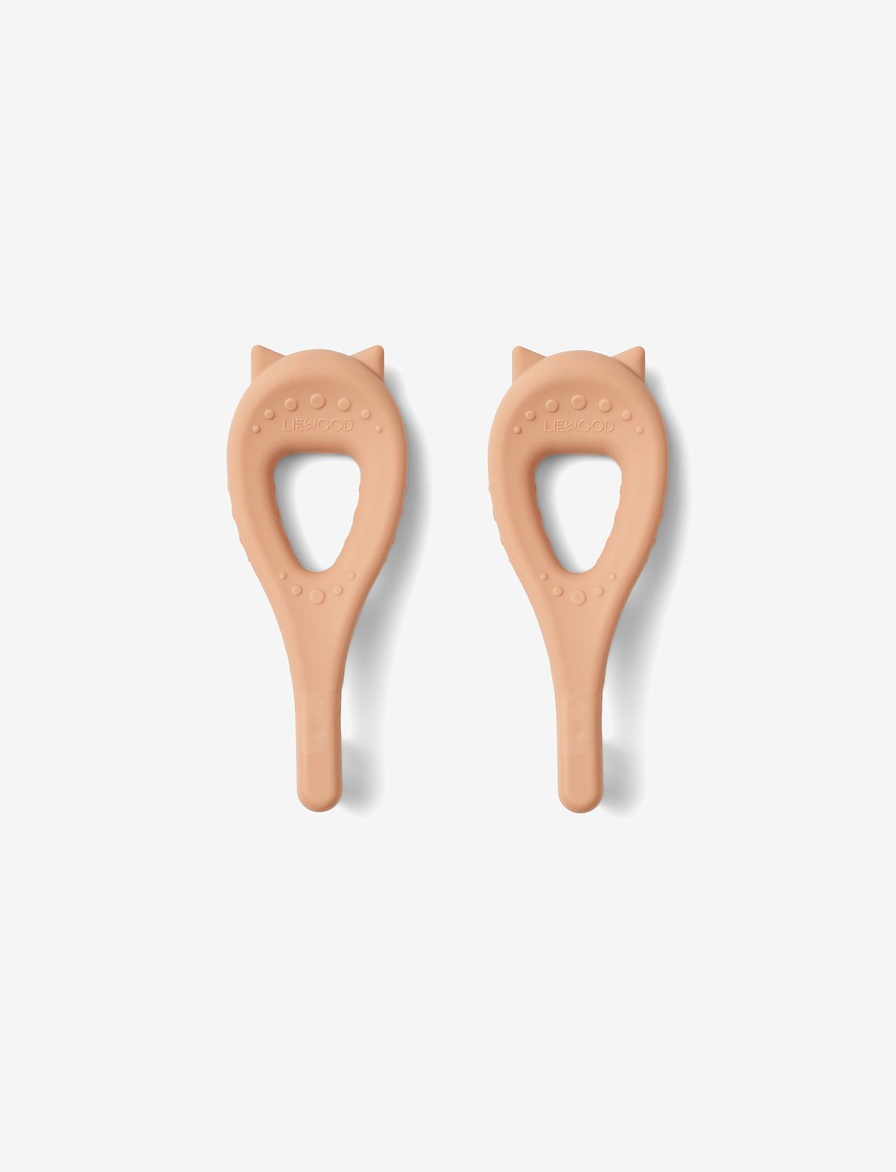 Liewood - Janelle Cat Toothbrush 2-Pack - bada - tuscany rose - 1