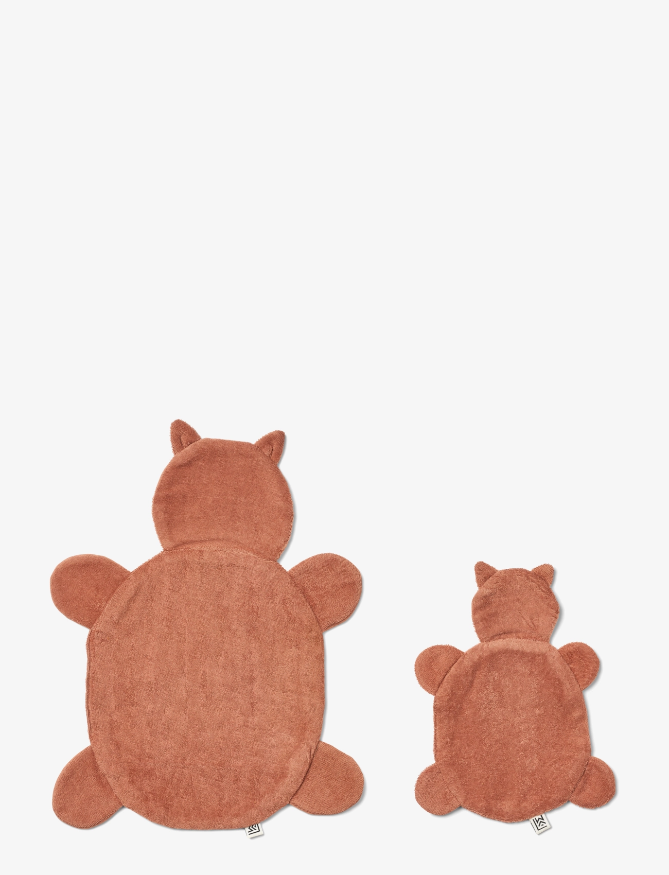 Liewood - Janai Cuddle Cloth 2-Pack - muslindukar - cat / tuscany rose - 1