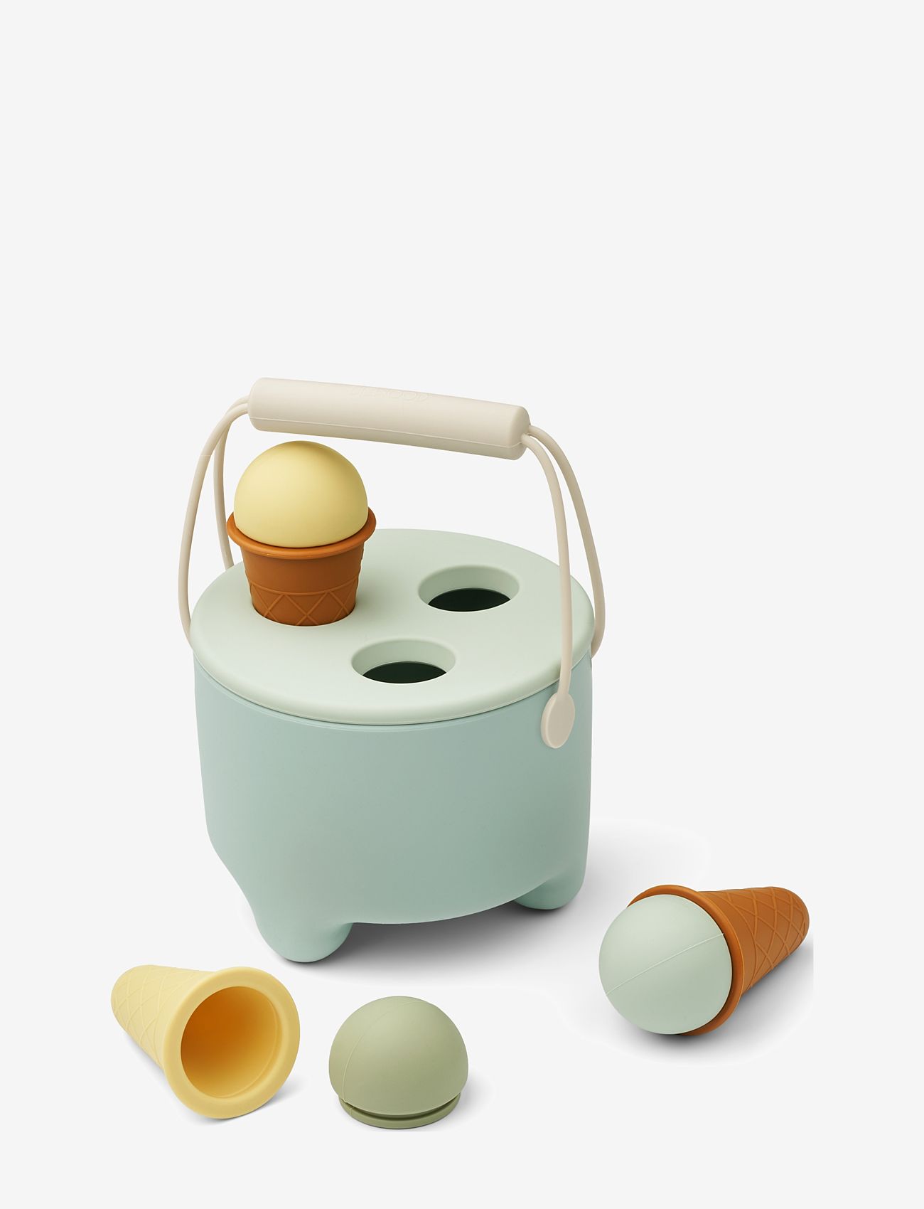 Liewood - Fleur Ice Cream Play Set - spielzeuglebensmittel & -torten - ice blue multi mix - 1