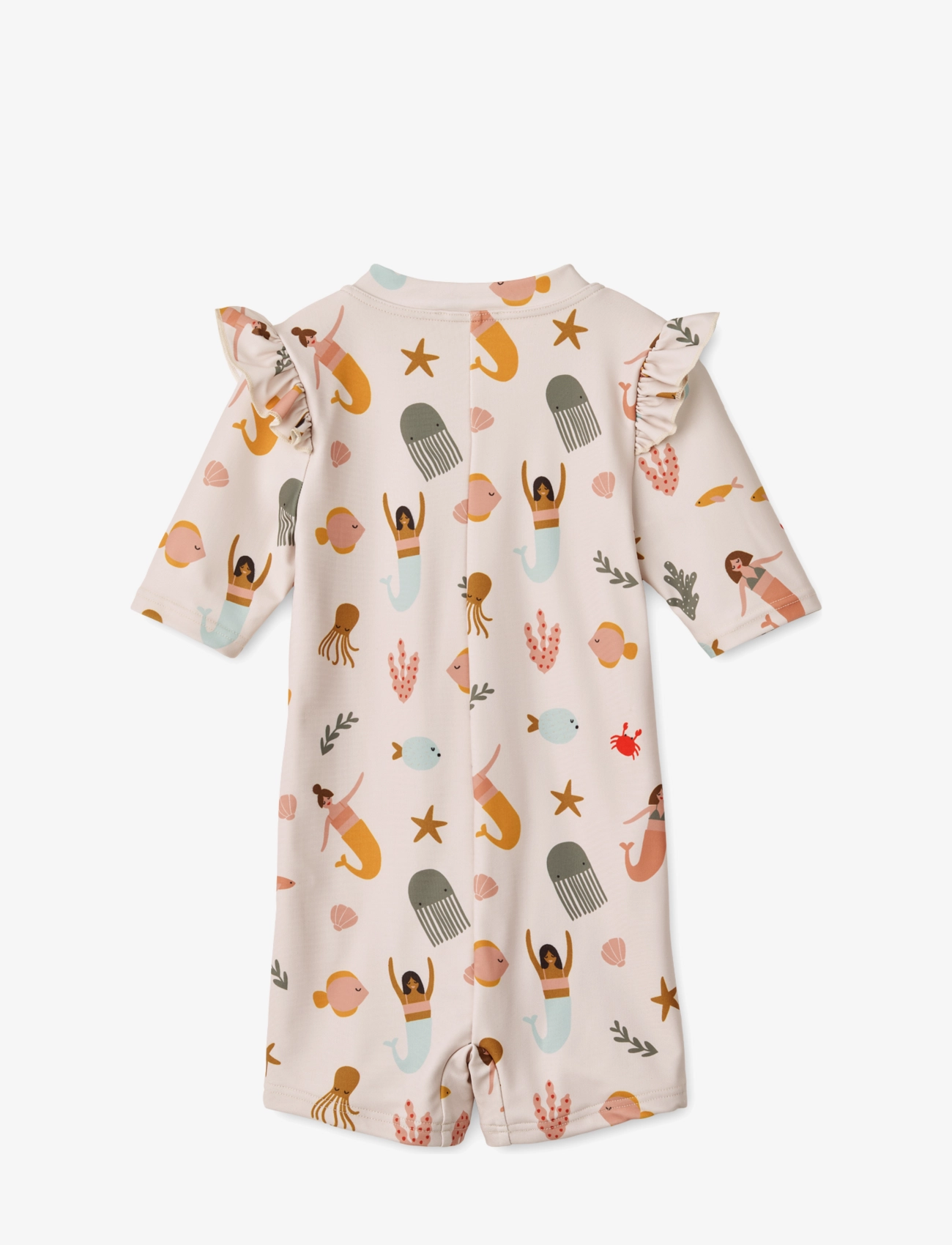 Liewood - Amel Printed Swim Jumpsuit - mermaids / sandy - 2