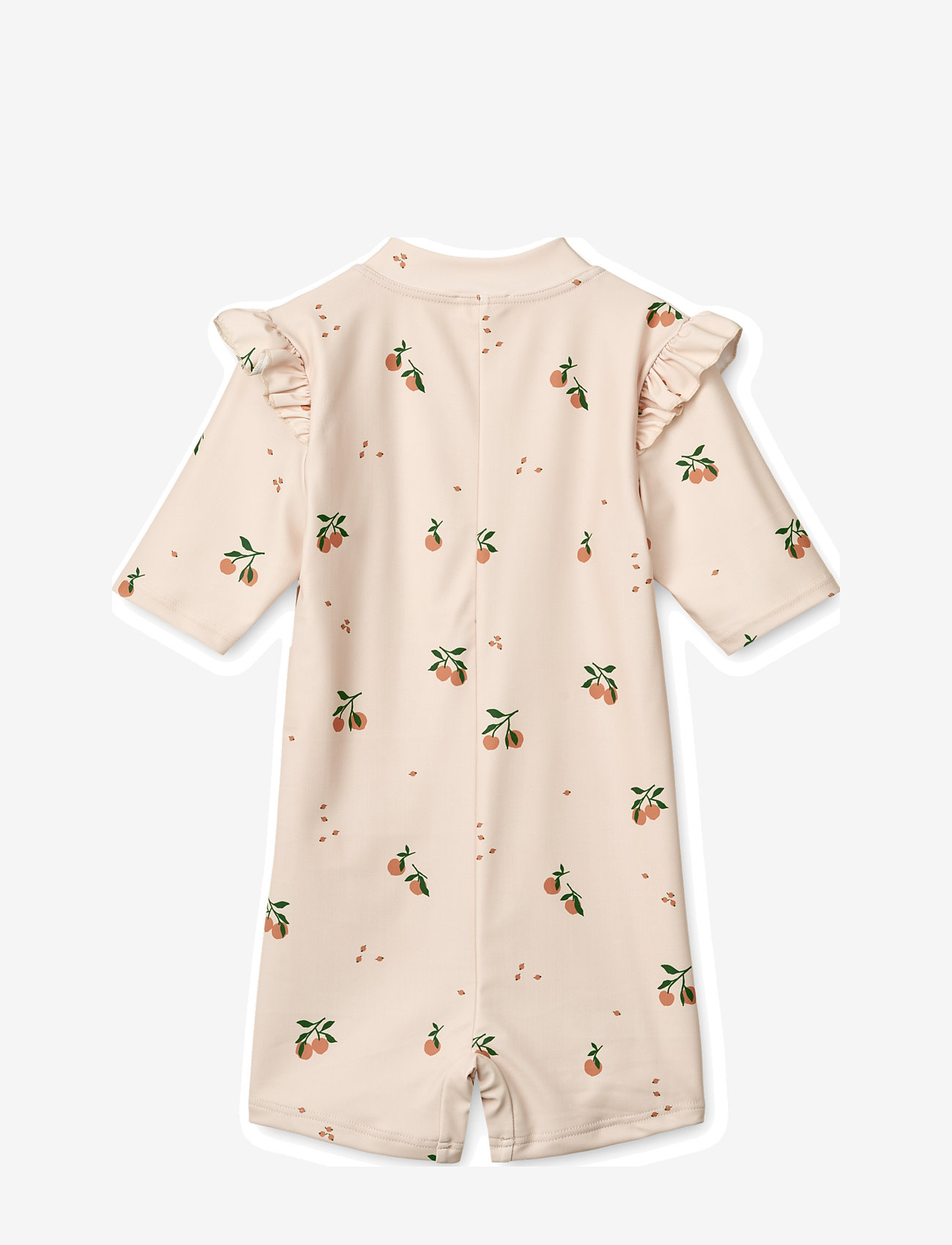 Liewood - Amel Printed Swim Jumpsuit - stroje kąpielowe jednoczęściowe - peach / sea shell - 1