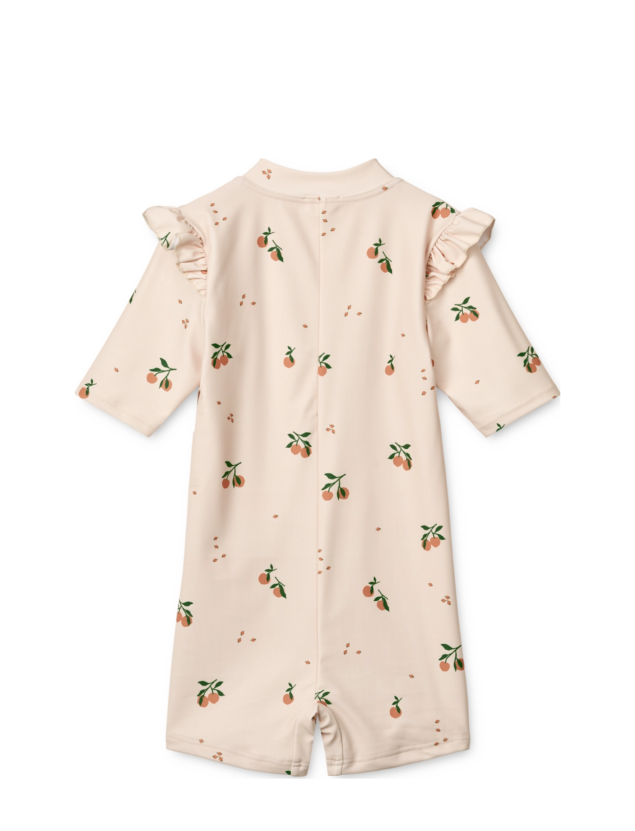 Liewood - Amel Printed Swim Jumpsuit - badekleidung - peach / sea shell - 1