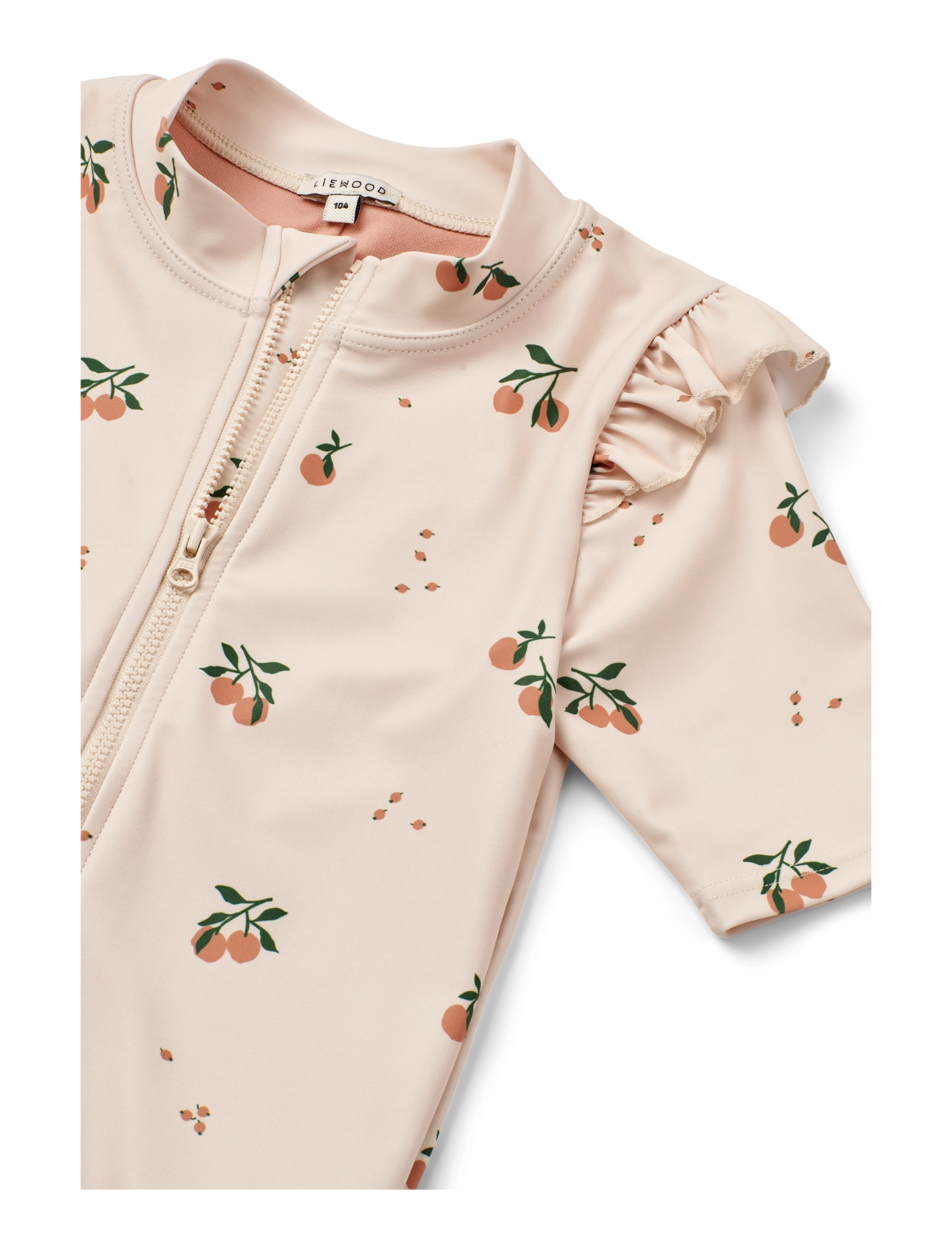 Liewood - Amel Printed Swim Jumpsuit - badekleidung - peach / sea shell - 2