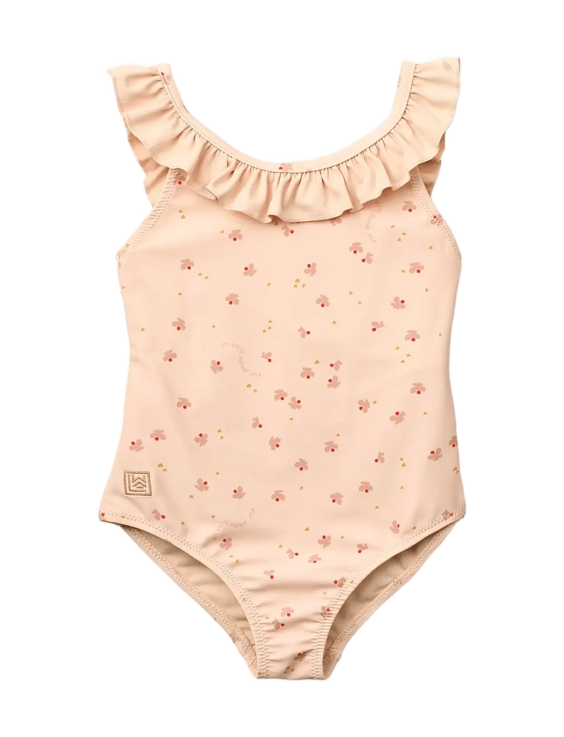 Liewood - Kallie Printed Swimsuit - badedragter - mini butterfly / apple blossom - 1