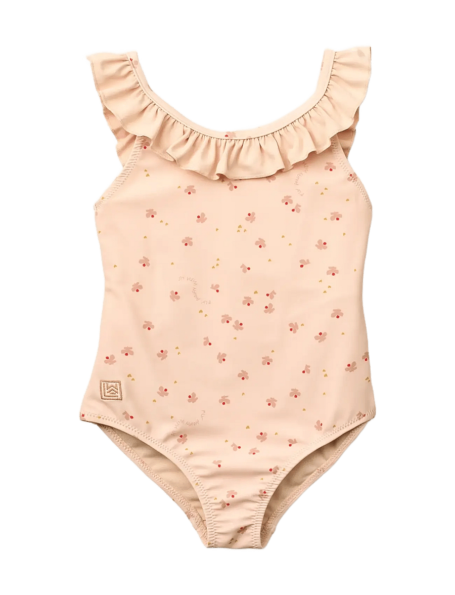 Liewood - Kallie Printed Swimsuit - badekleidung - mini butterfly / apple blossom - 1