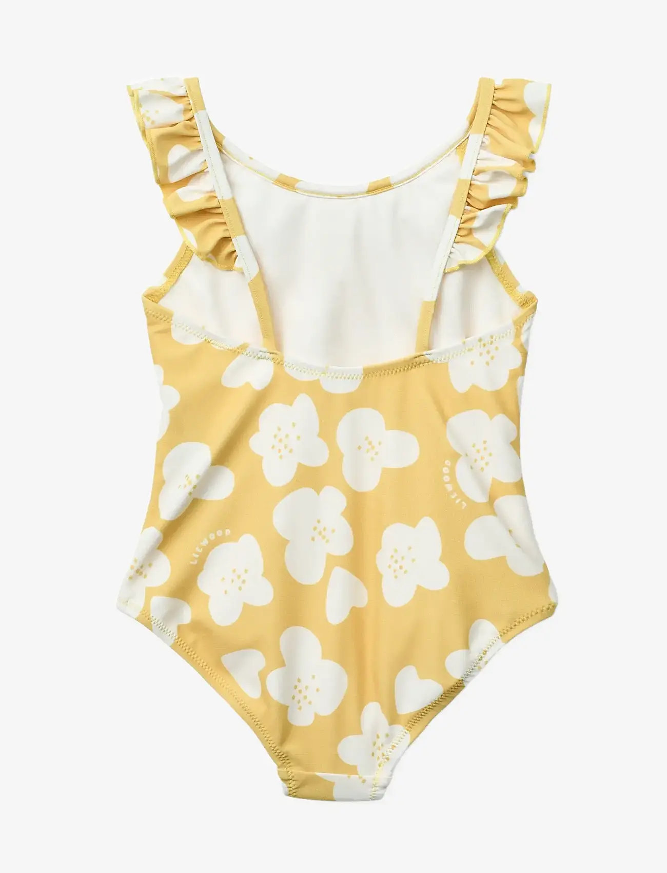 Liewood - Kallie Printed Swimsuit - uv-kaitsega riided - flower / lemon yellow - 2