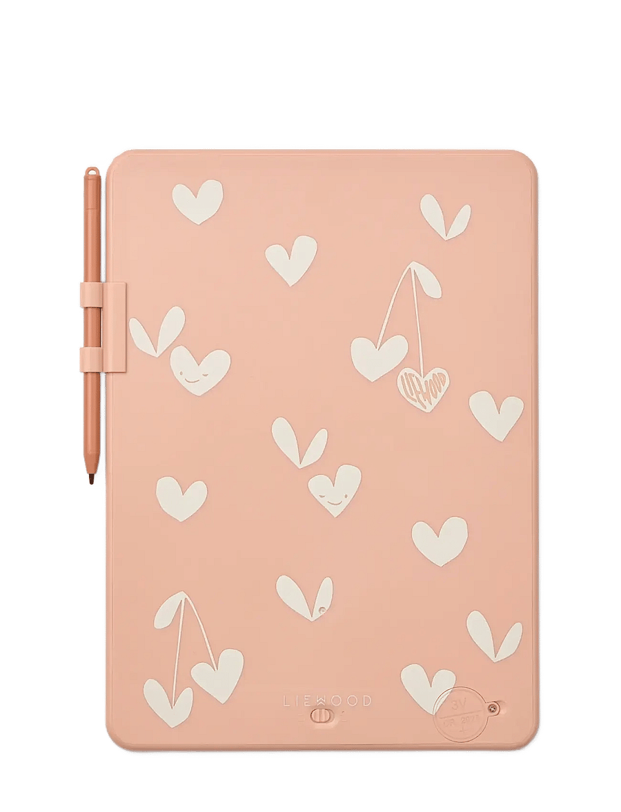 Liewood - Zora magic drawing board 10 inches - drawing boards - sweethearts / pale tuscany - 2
