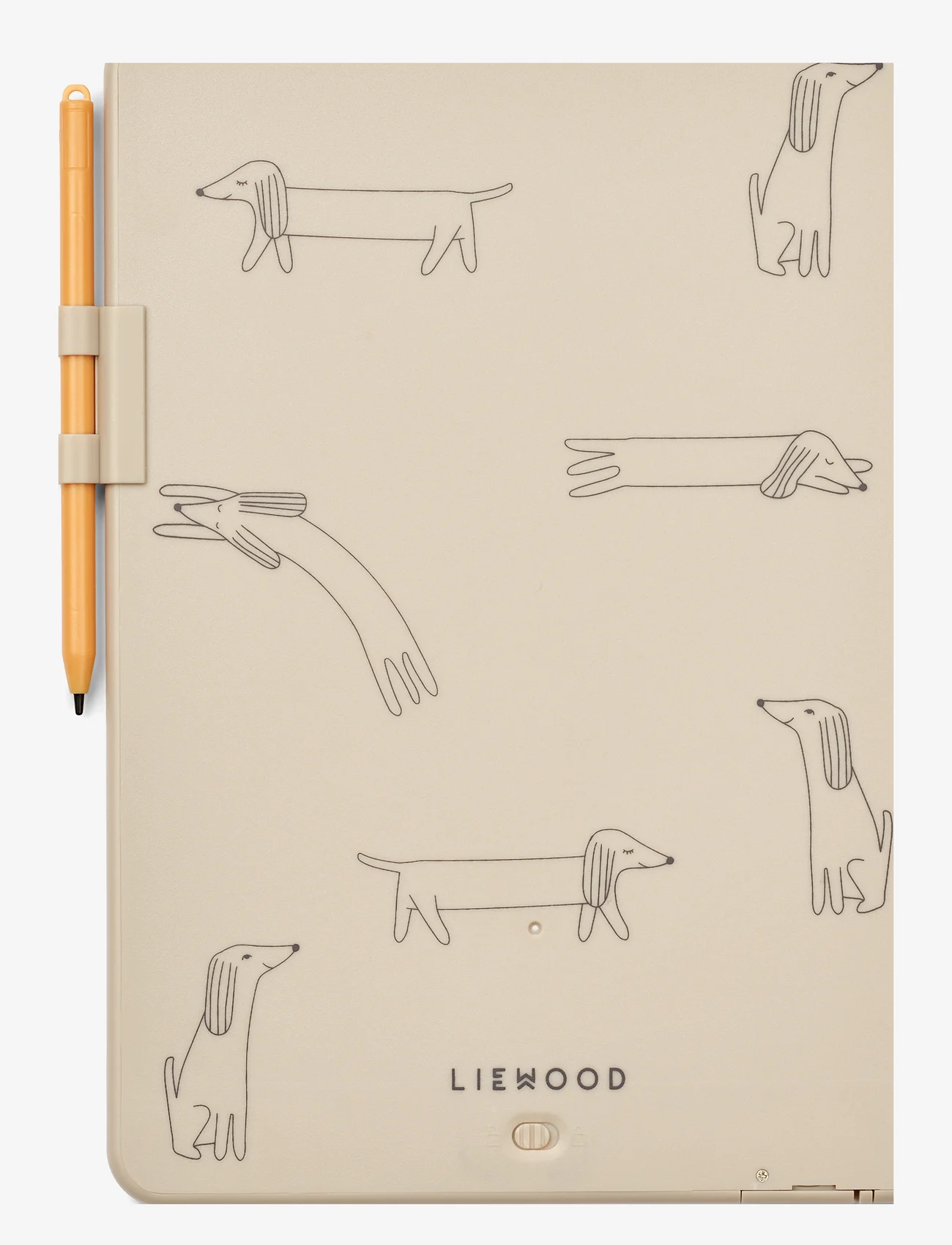 Liewood - Zora Magic Drawing Board 10 Inches - dog / sandy - 1