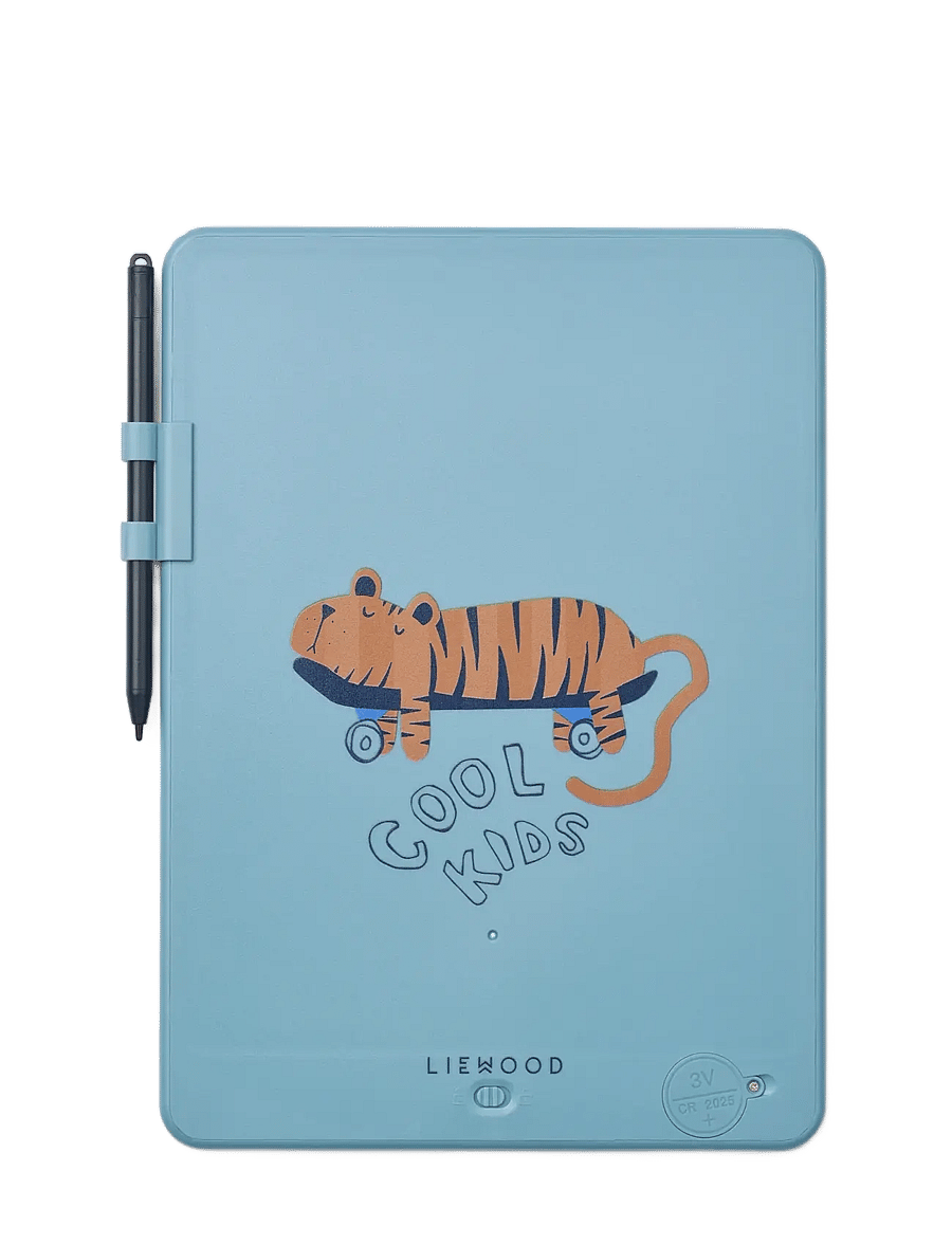 Liewood - Zora magic drawing board 10 inches - zeichenbretter - tiger / beach blue - 3