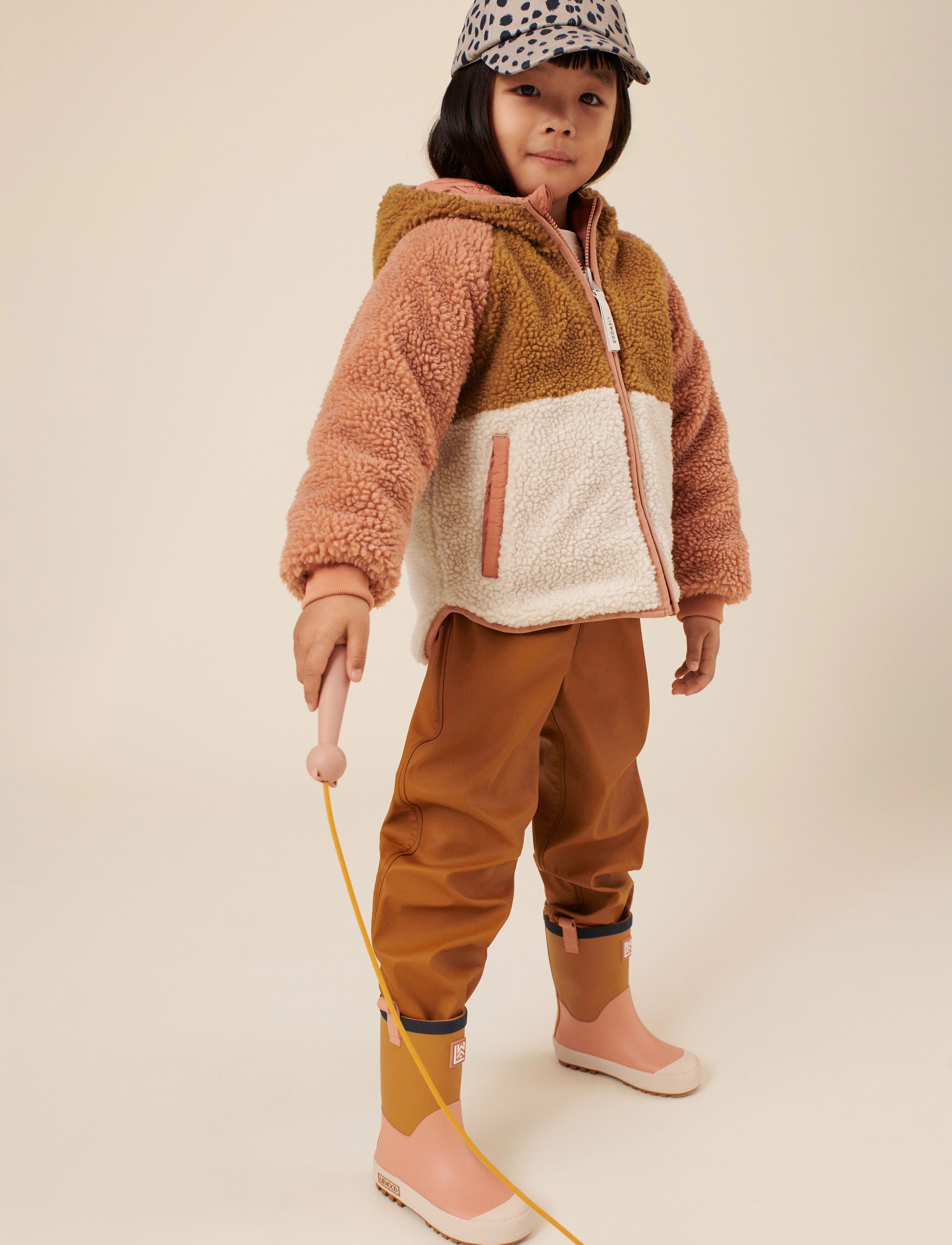 Liewood - Moby Rain Pants - golden caramel - 3