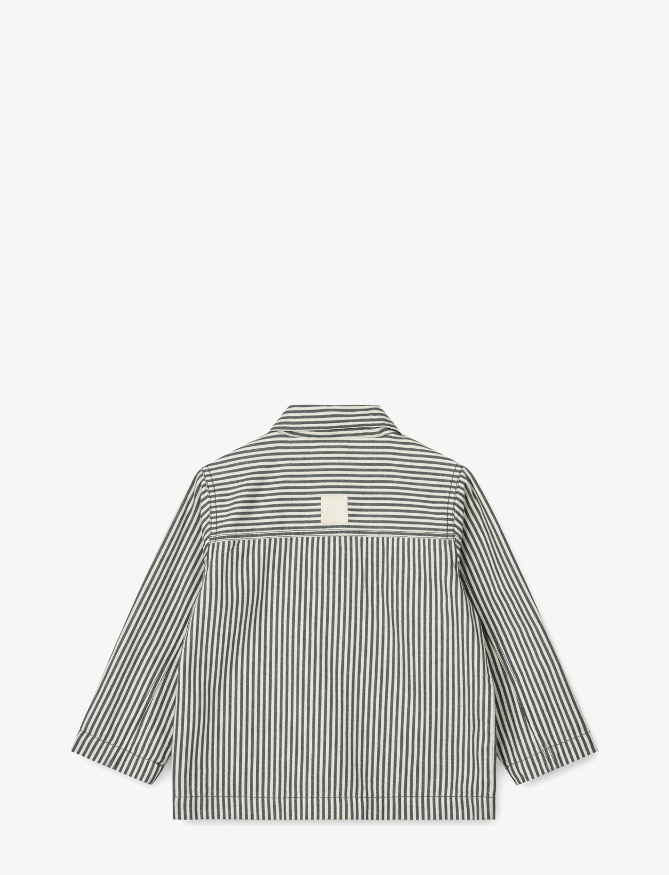 Liewood - Bruno Jacket - y/d stripe whale blue / creme de la creme - 2