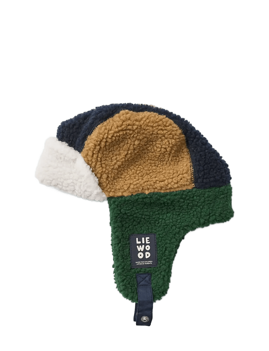 Liewood - Bravo pile hat - wintermützen - classic navy multi mix - 1