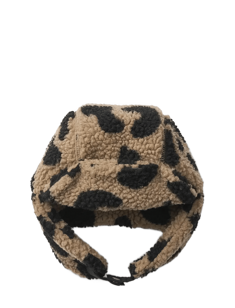 Liewood - Bravo Pile Hat - vintermössor - mega leo / oat mix - 0