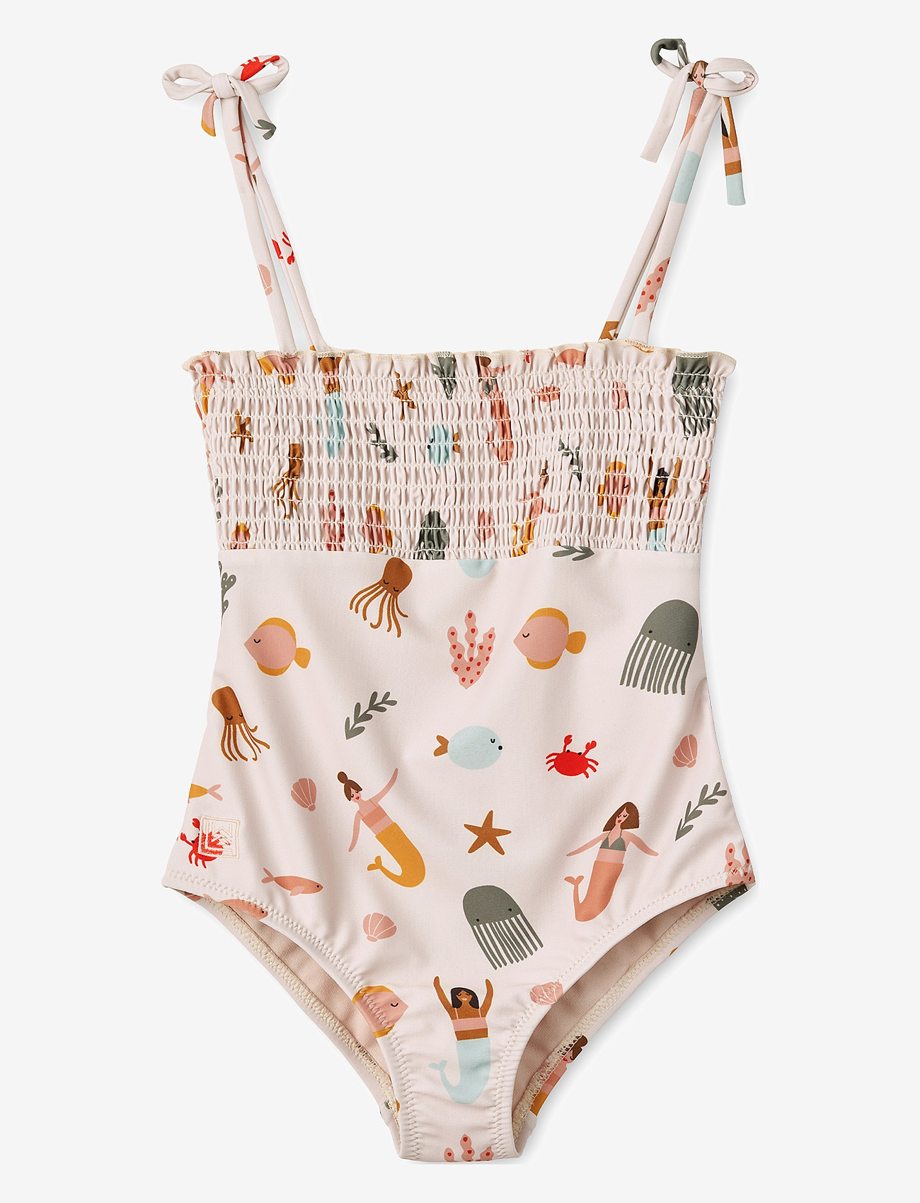 Liewood - Larisa Printed Swimsuit - gode sommertilbud - mermaids / sandy - 0