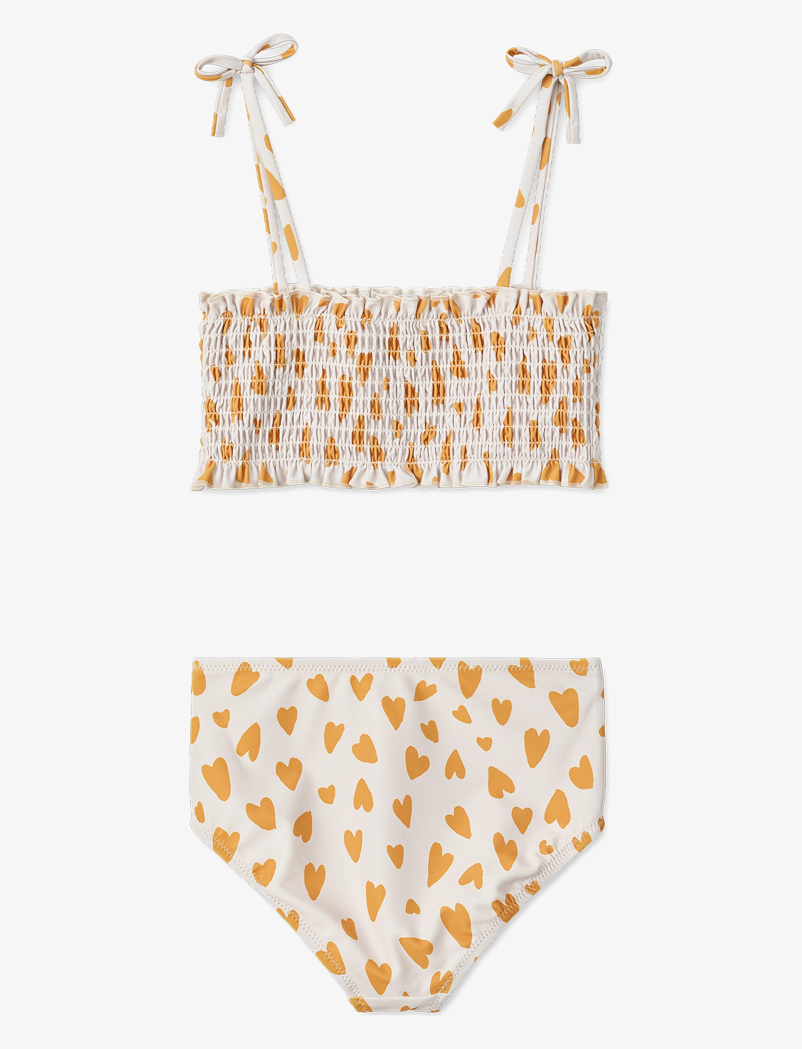 Liewood - Mikaela Printed Bikini Set - hearts / sandy - 1