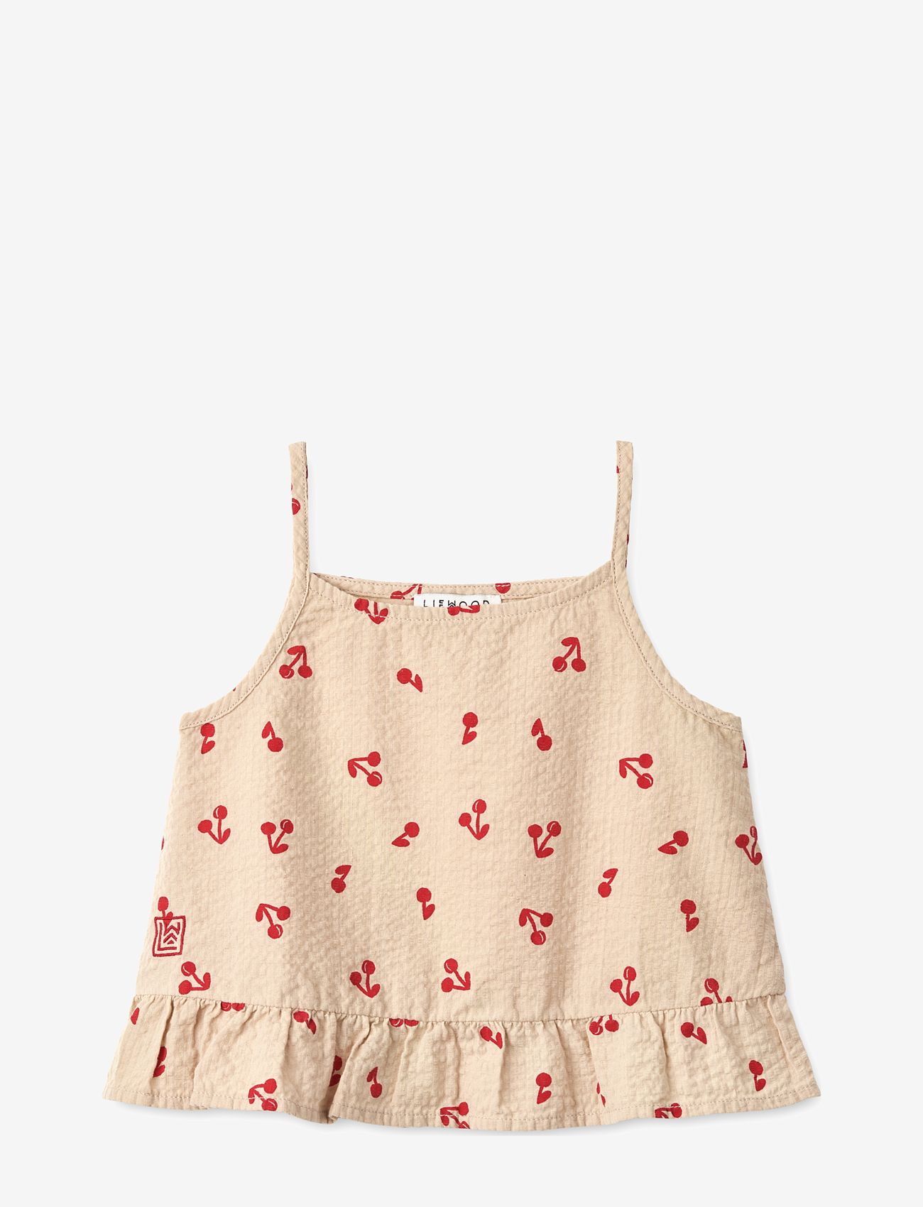 Liewood - Aubrey Printed Top - cherries / apple blossom - 0