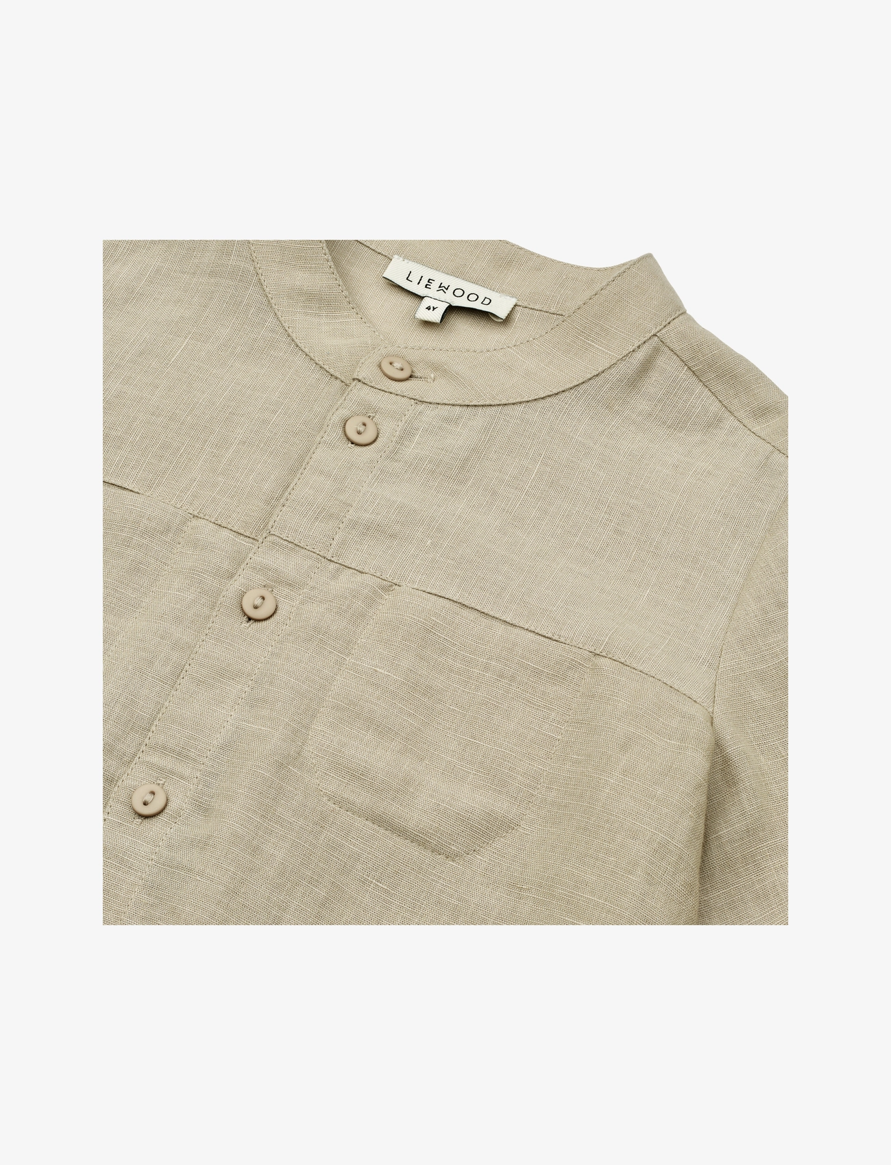 Liewood - Flynn Linen Shirt - mist - 2