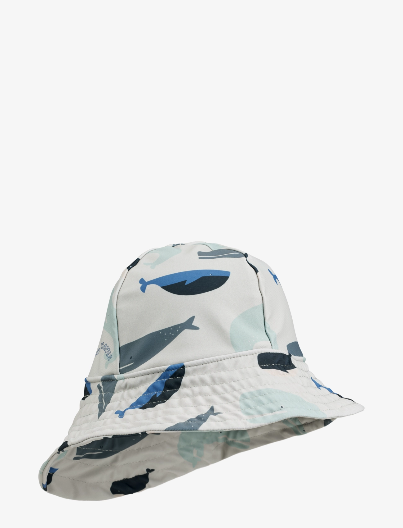 Josefine Sun Hat - WHALES / CLOUD BLUE