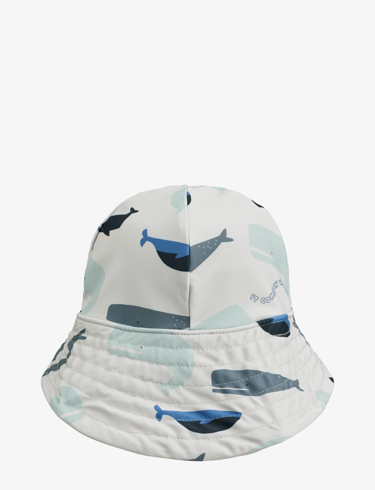Liewood - Josefine Sun Hat - whales / cloud blue - 1