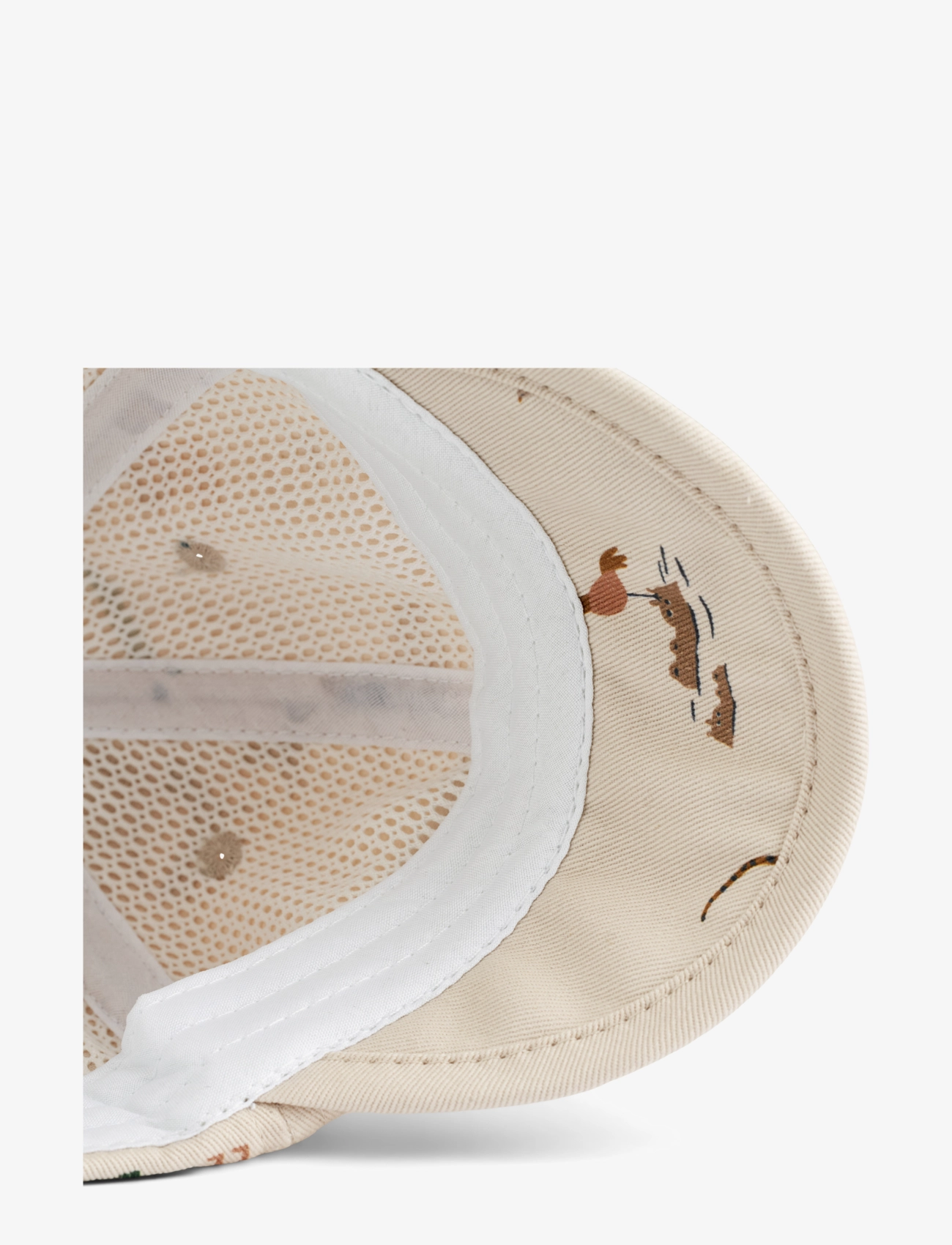 Liewood - Tone Baby Printed Cap - all together / sandy - 1