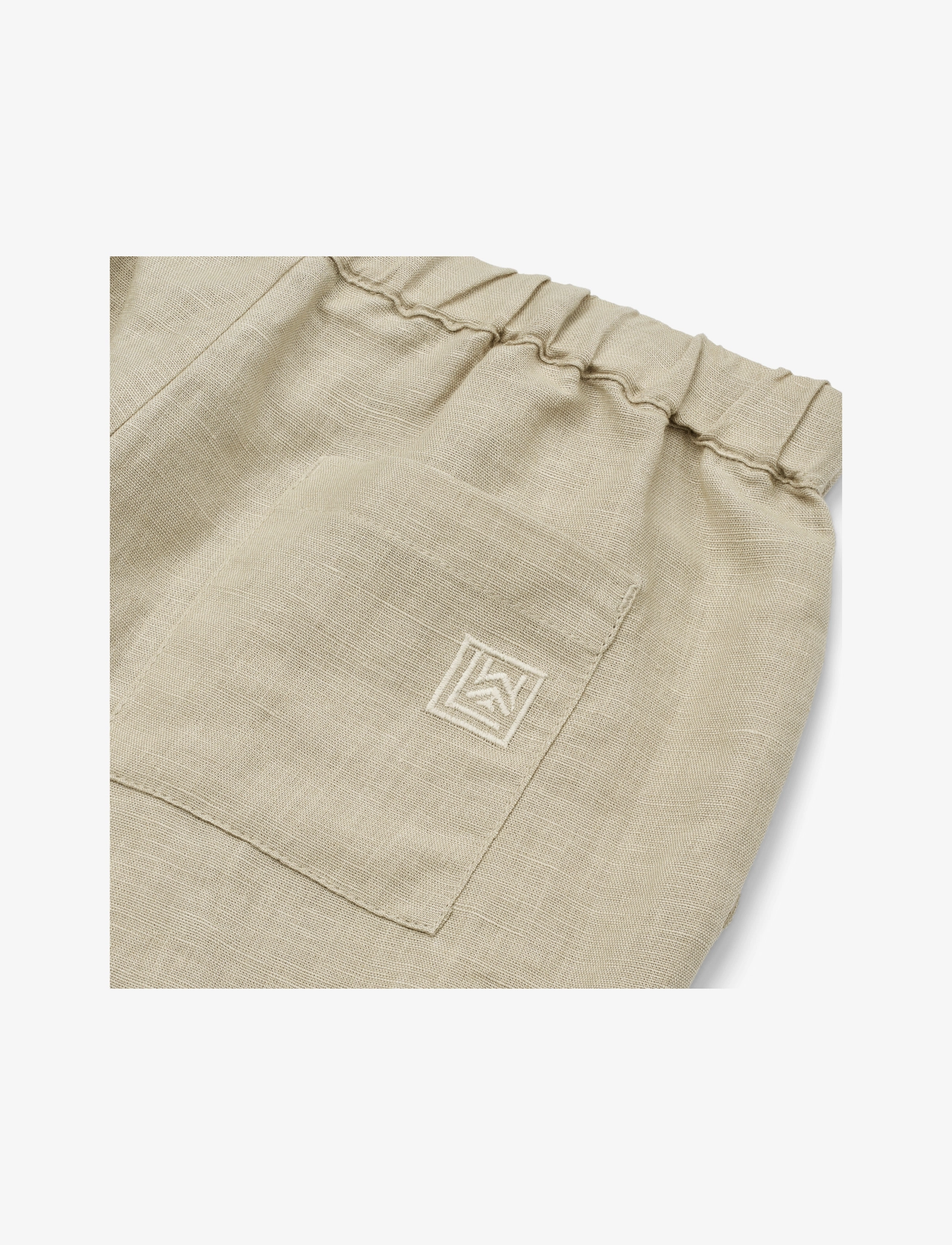 Liewood - Tage Linen Shorts - mist - 2