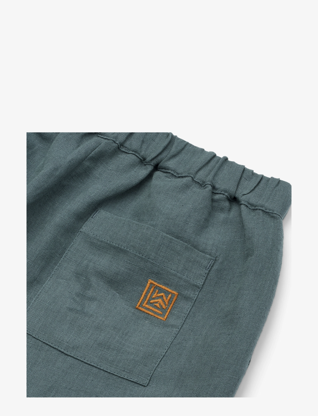 Liewood - Tage Linen Shorts - whale blue - 2