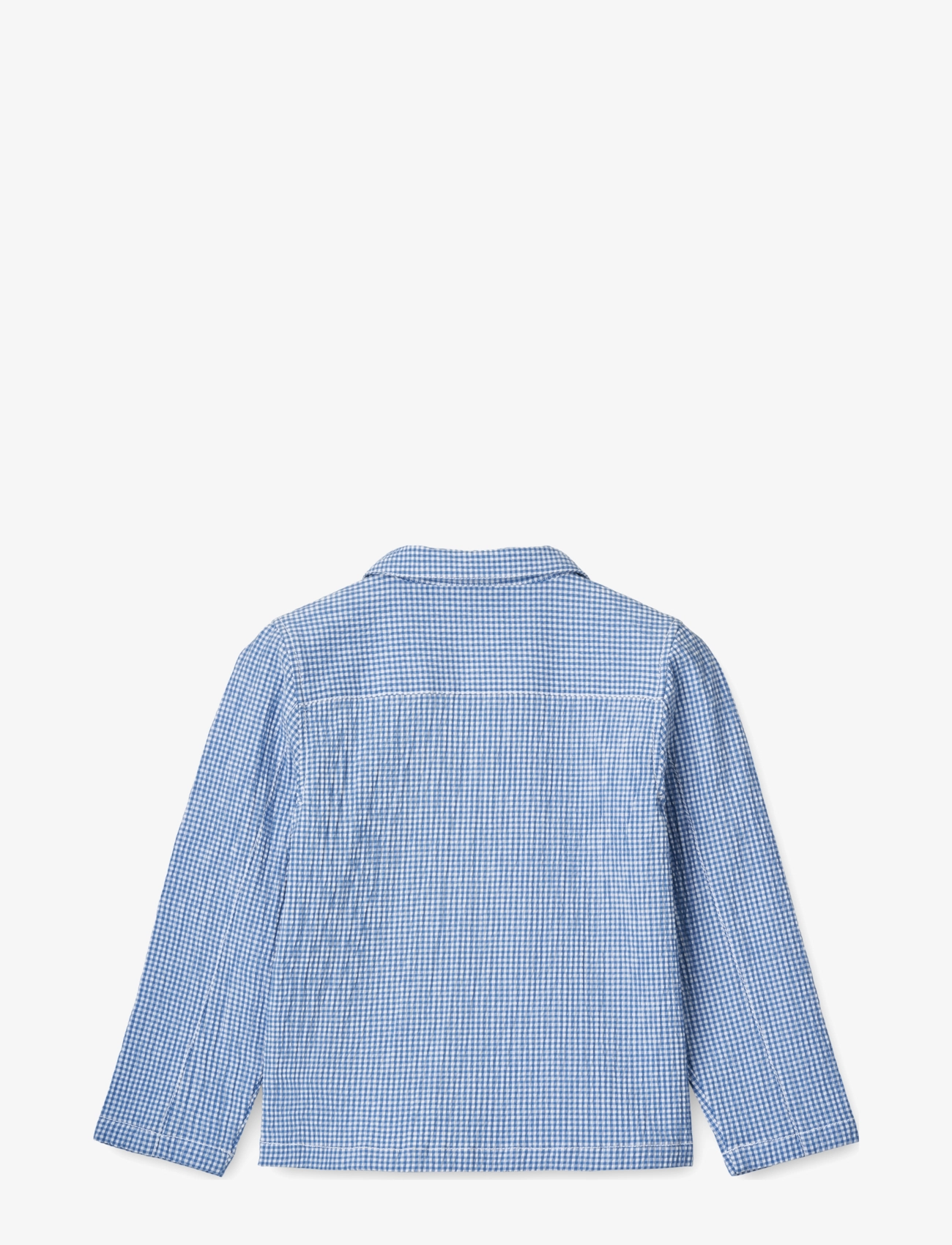 Liewood - Kory Seersucker Check Shirt - y/d check riverside / crisp white - 1