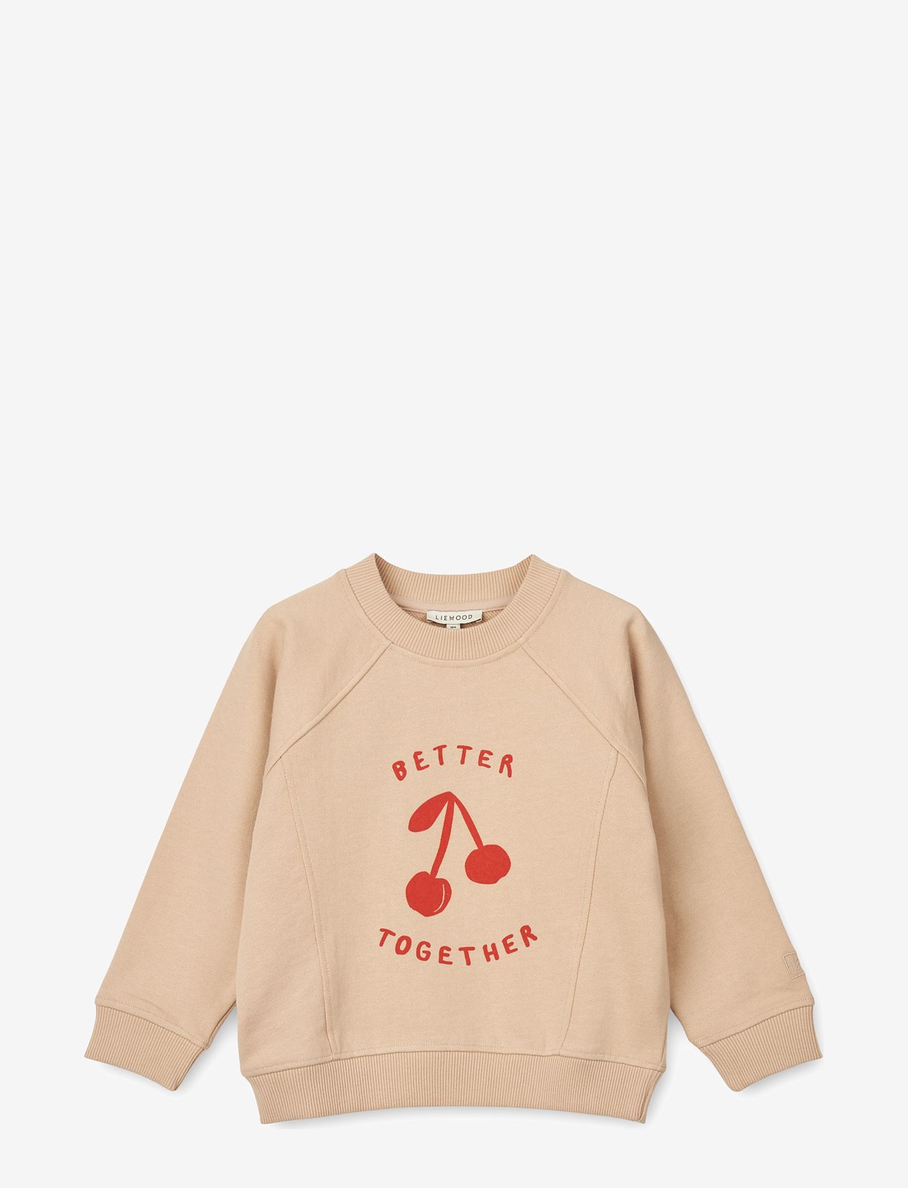 Liewood - Aude Placement Sweatshirt - cherries / apple blossom - 0