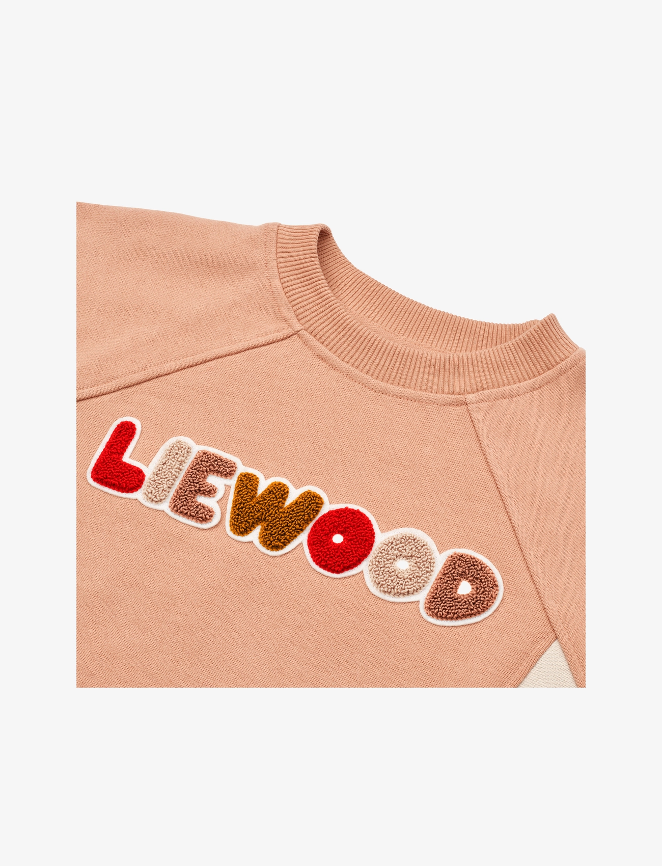 Liewood - Aude Placement Sweatshirt - pale tuscany / sandy mix - 3