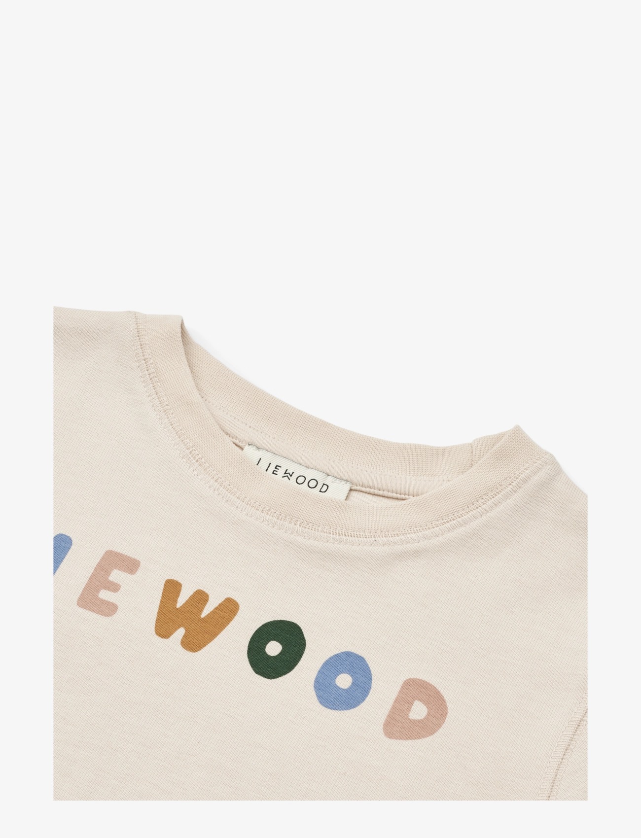 Liewood - Sixten Placement Shortsleeve T-shirt - liewood / sandy - 2