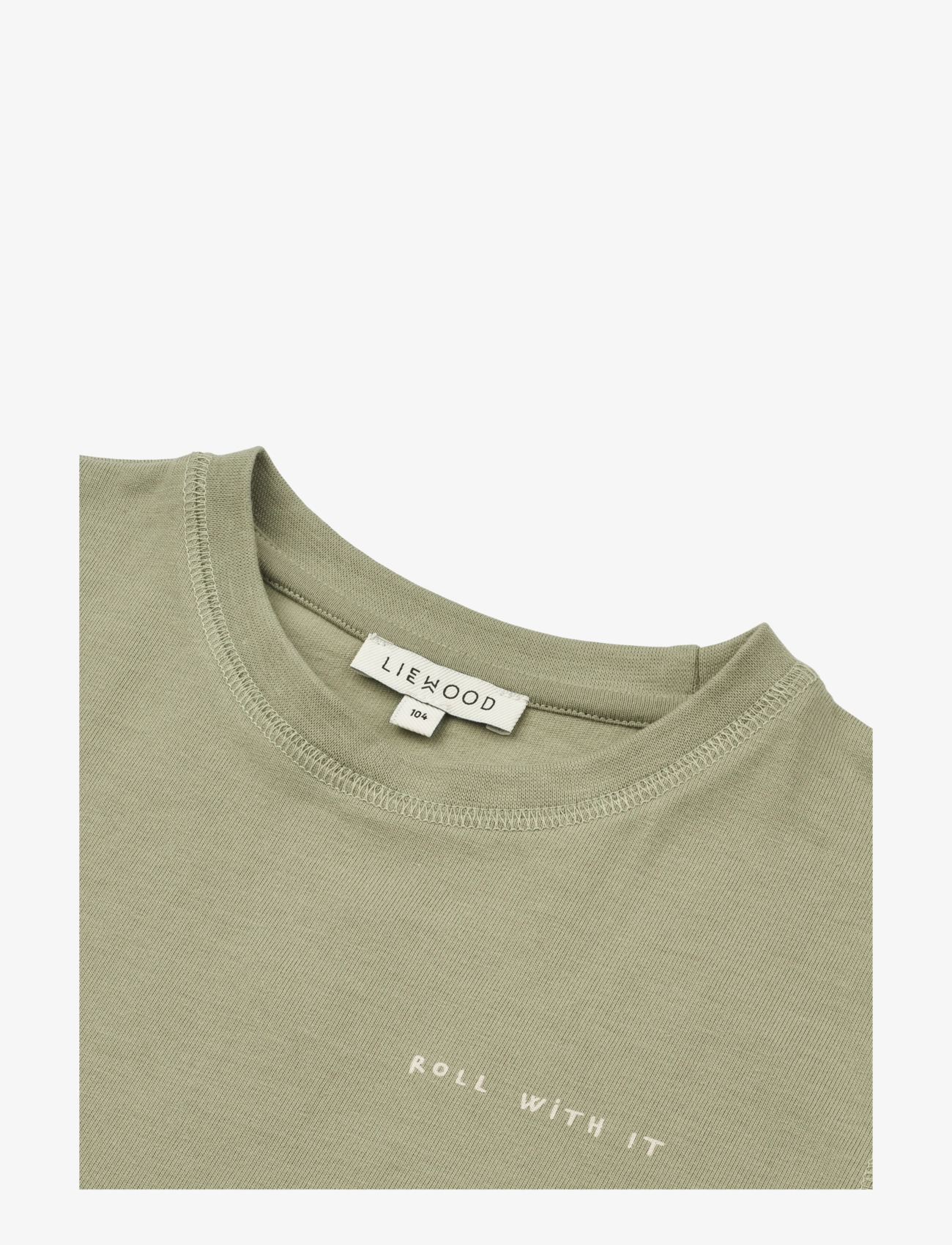 Liewood - Sixten Placement Shortsleeve T-shirt - roll with it / tea - 2