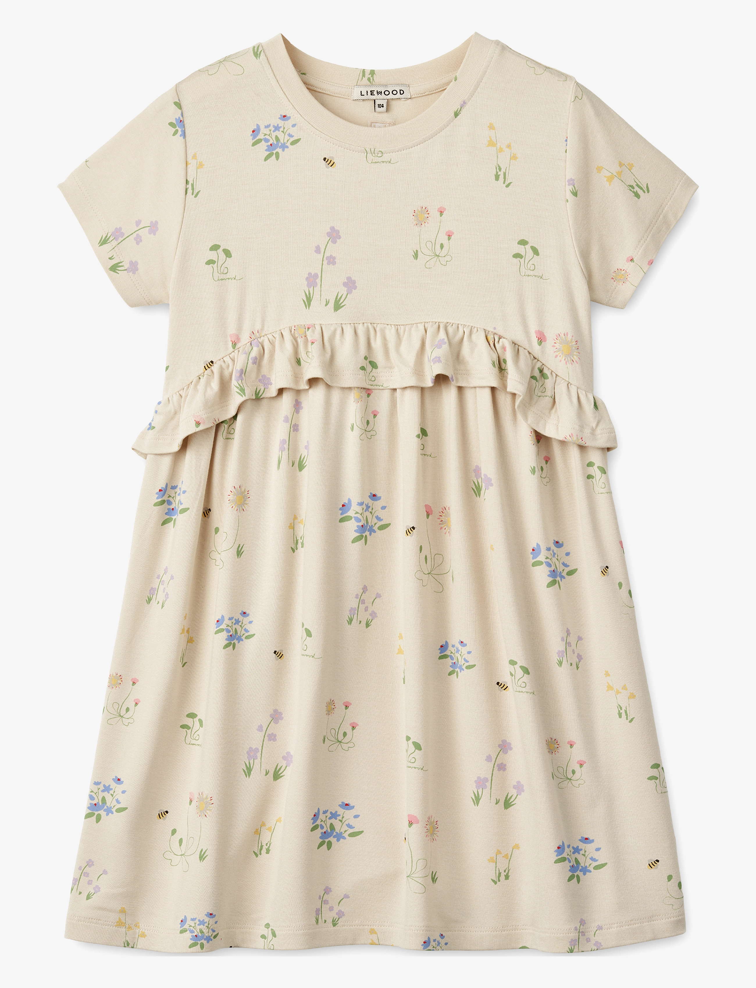 Liewood - Hilma Printed Dress - flora / sandy - 1