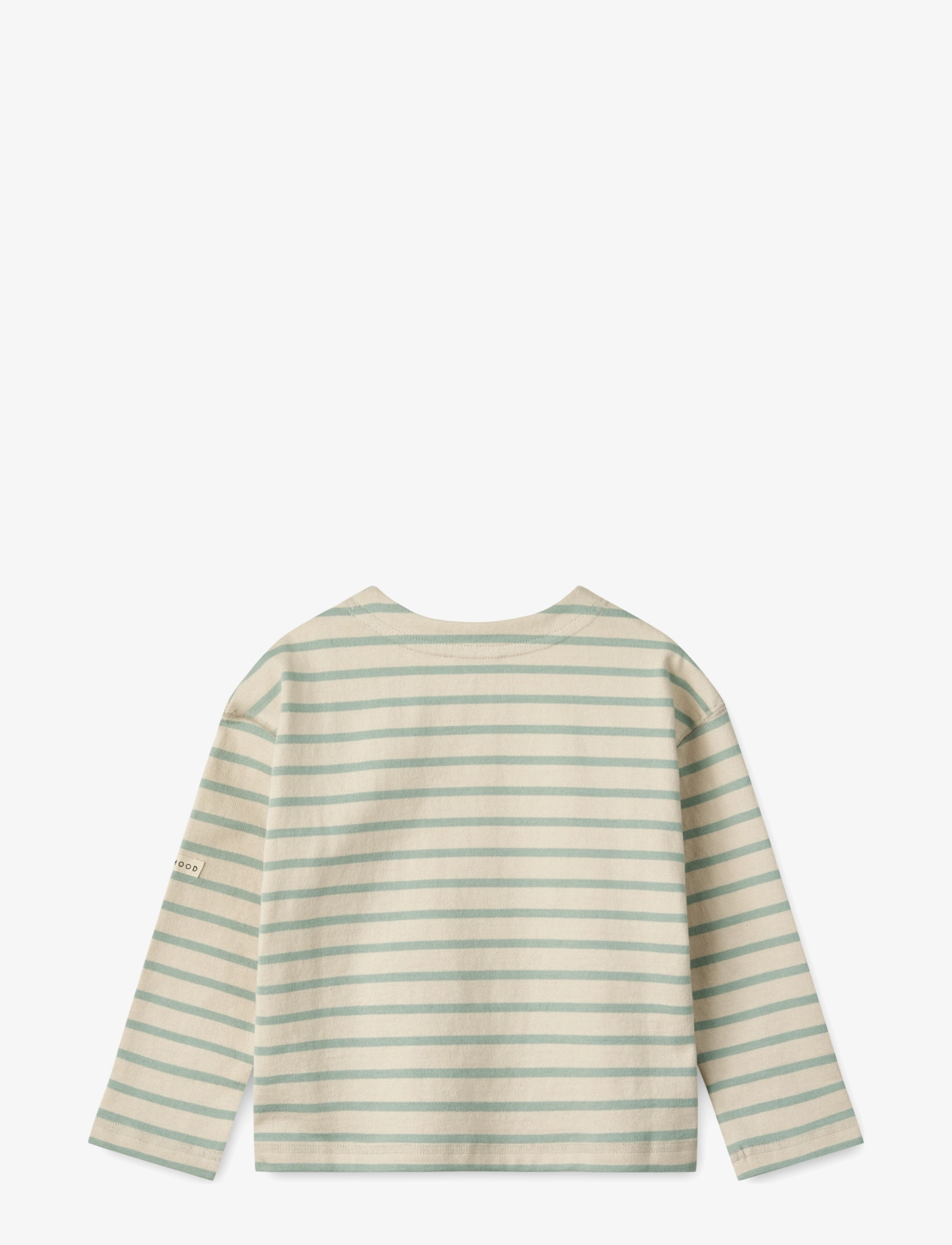 Liewood - Farah Stripe Sweatshirt - y/d stripe ice blue / sandy - 1