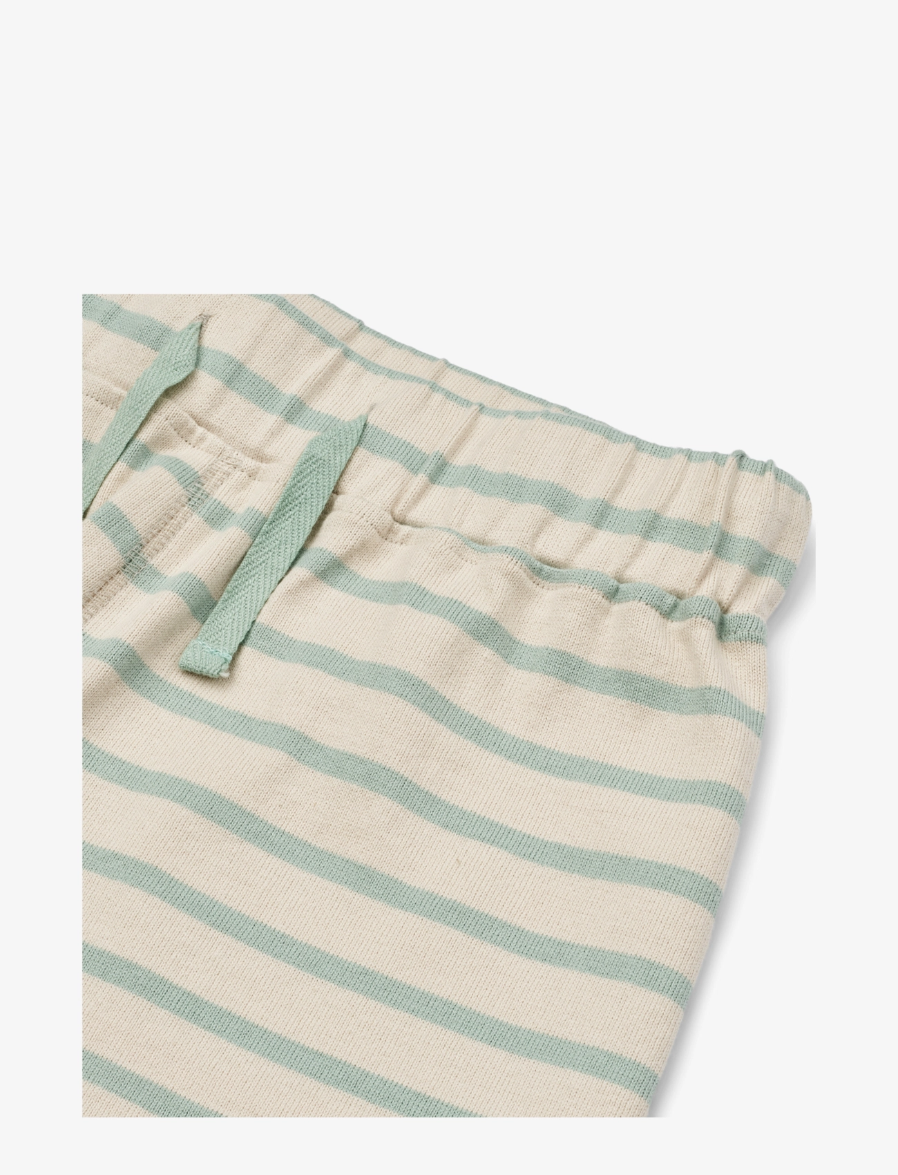 Liewood - Valdis Stripe Shorts - y/d stripe ice blue / sandy - 2